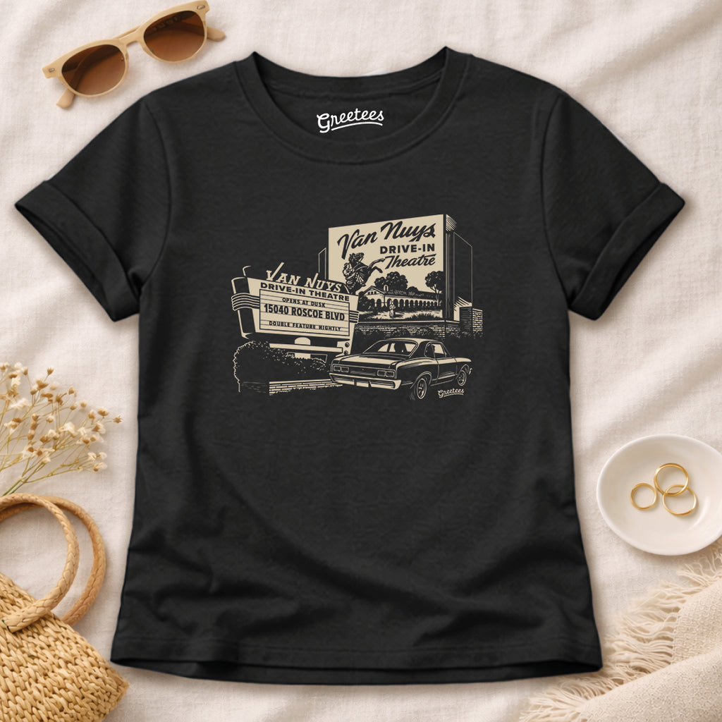 Women’s Van Nuys Drive In Moonshine T-shirt