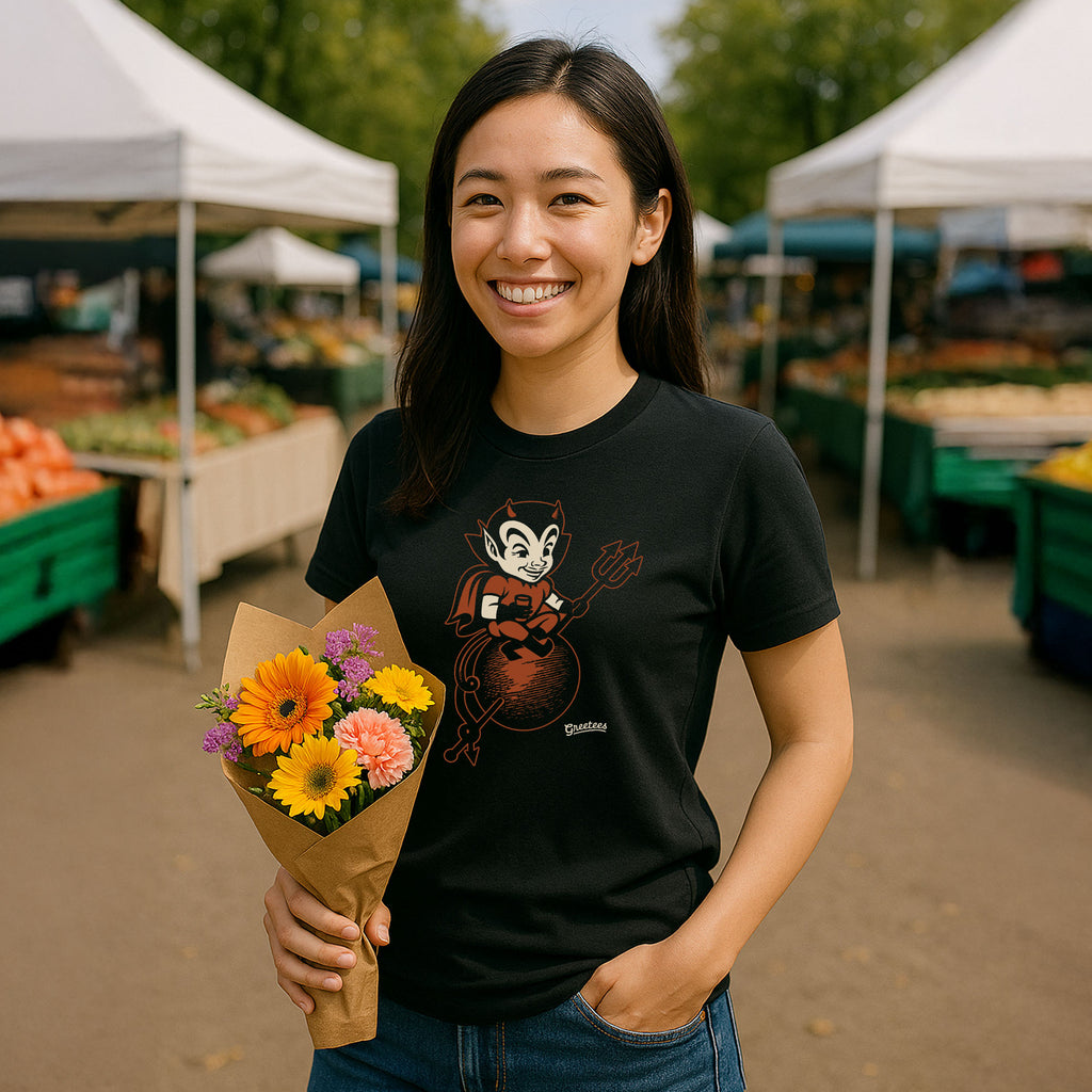 Women’s Greetees Devil T-shirt