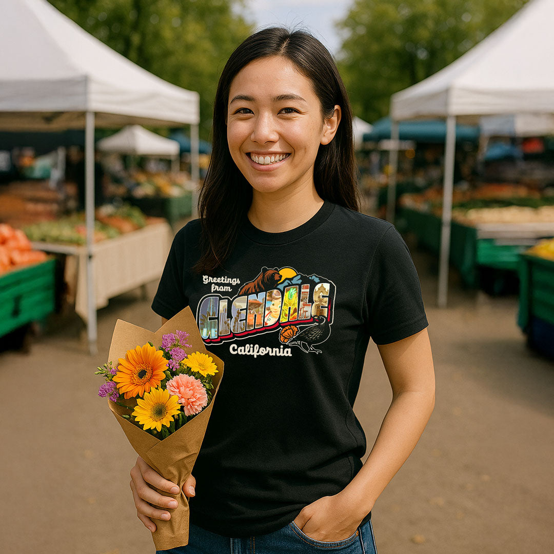 Women’s Greetees Glendale t-shirt