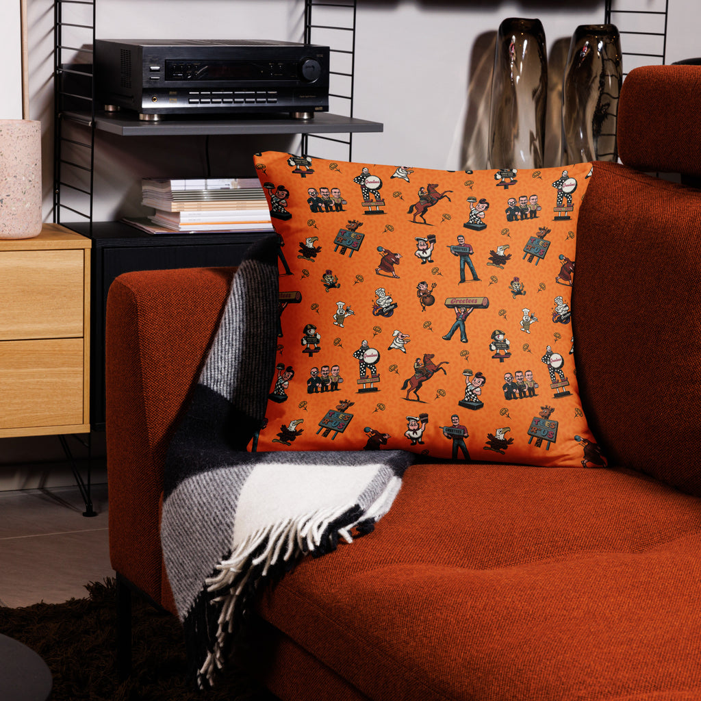 Greetees Valley Icons Poppy Pillow