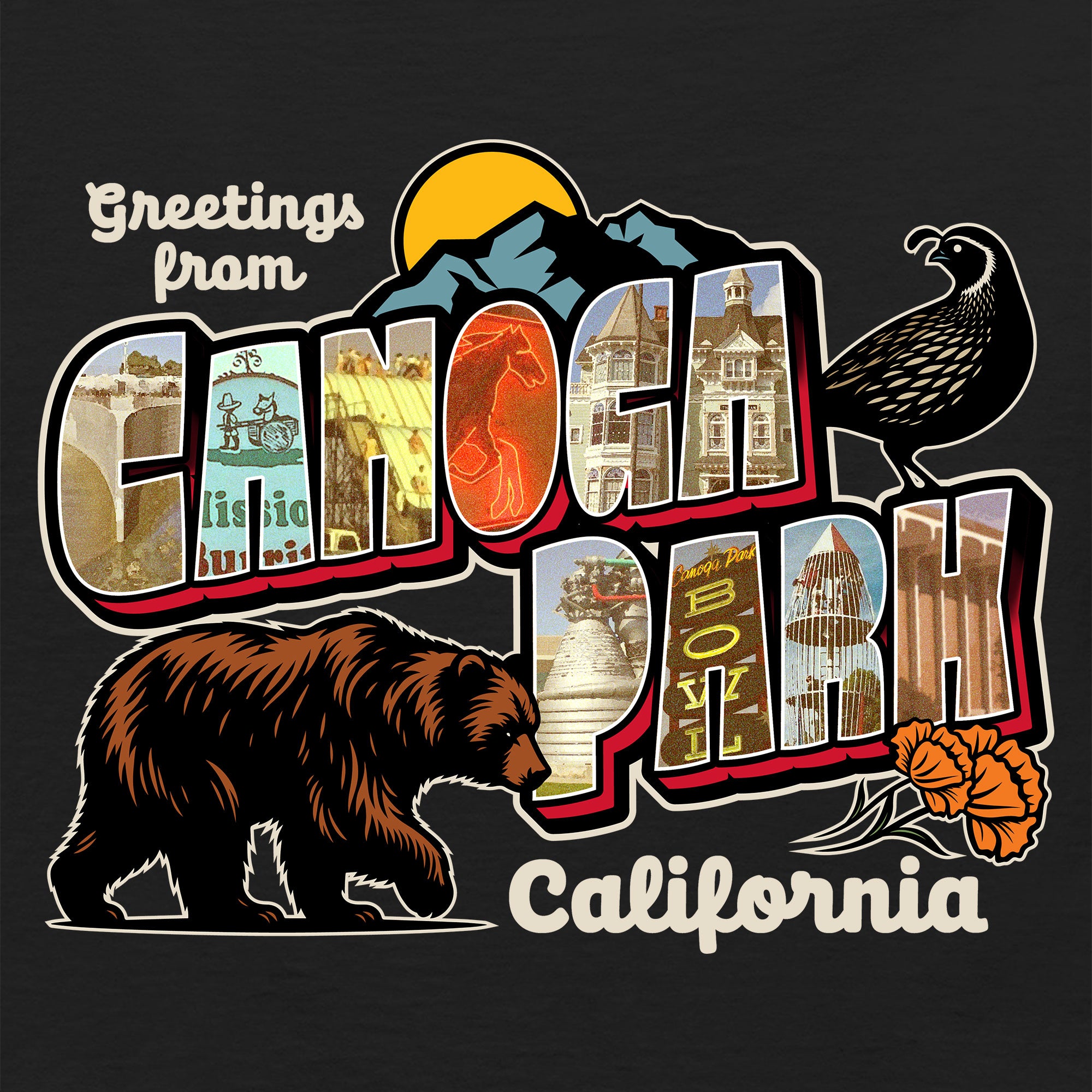 Women’s Greetees Canoga Park t-shirt