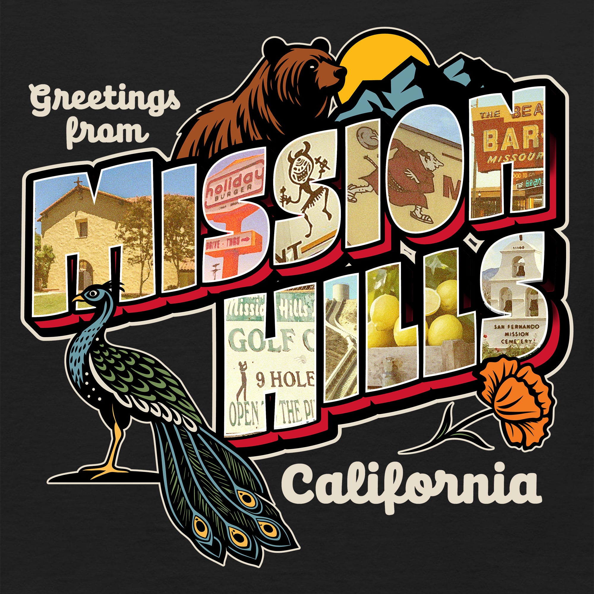 Women’s Greetees Mission Hills t-shirt