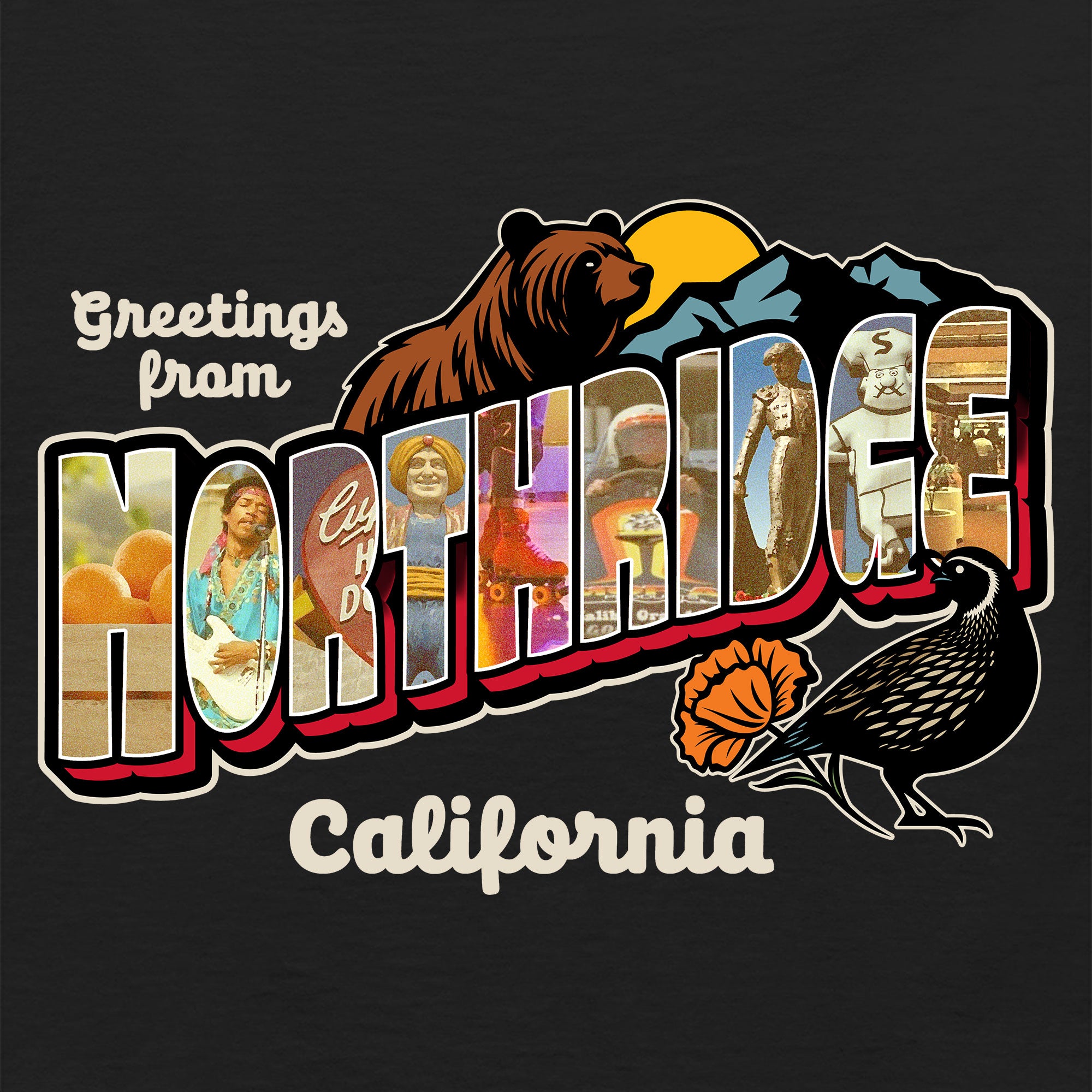 Women’s Greetees Northridge t-shirt