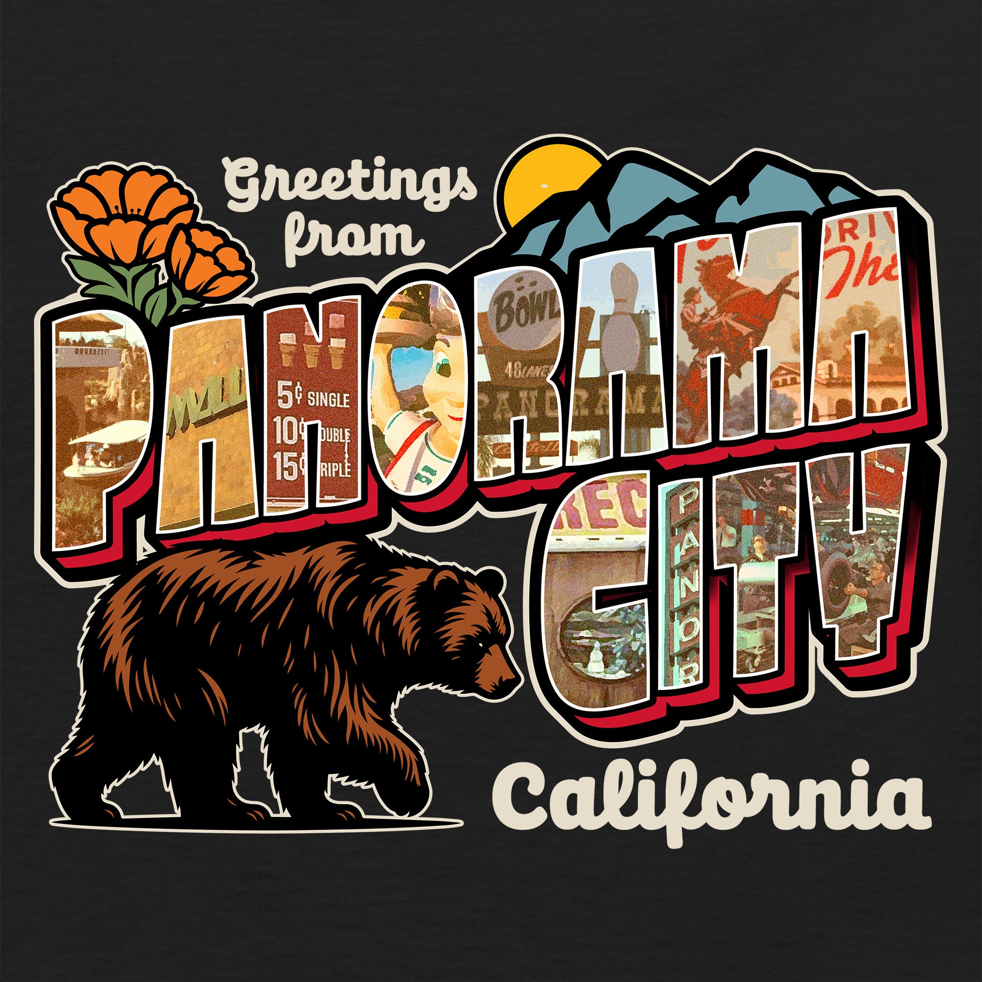 Women’s Greetees Panorama City t-shirt