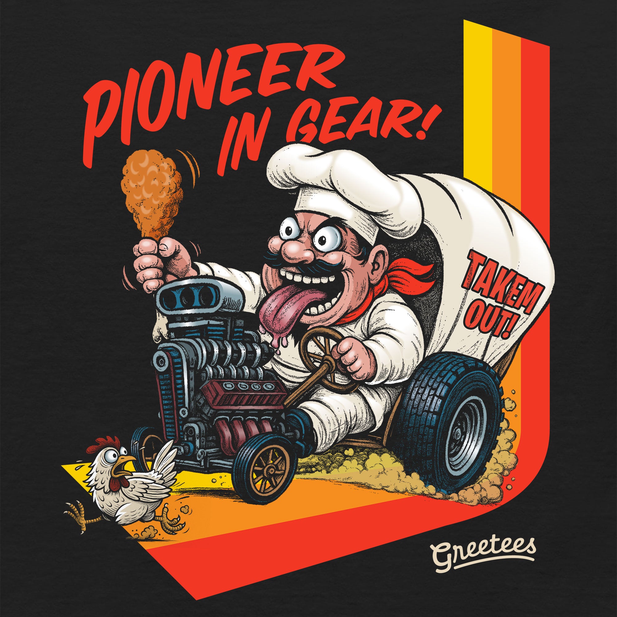 Greetees Pioneer Fink T-shirt