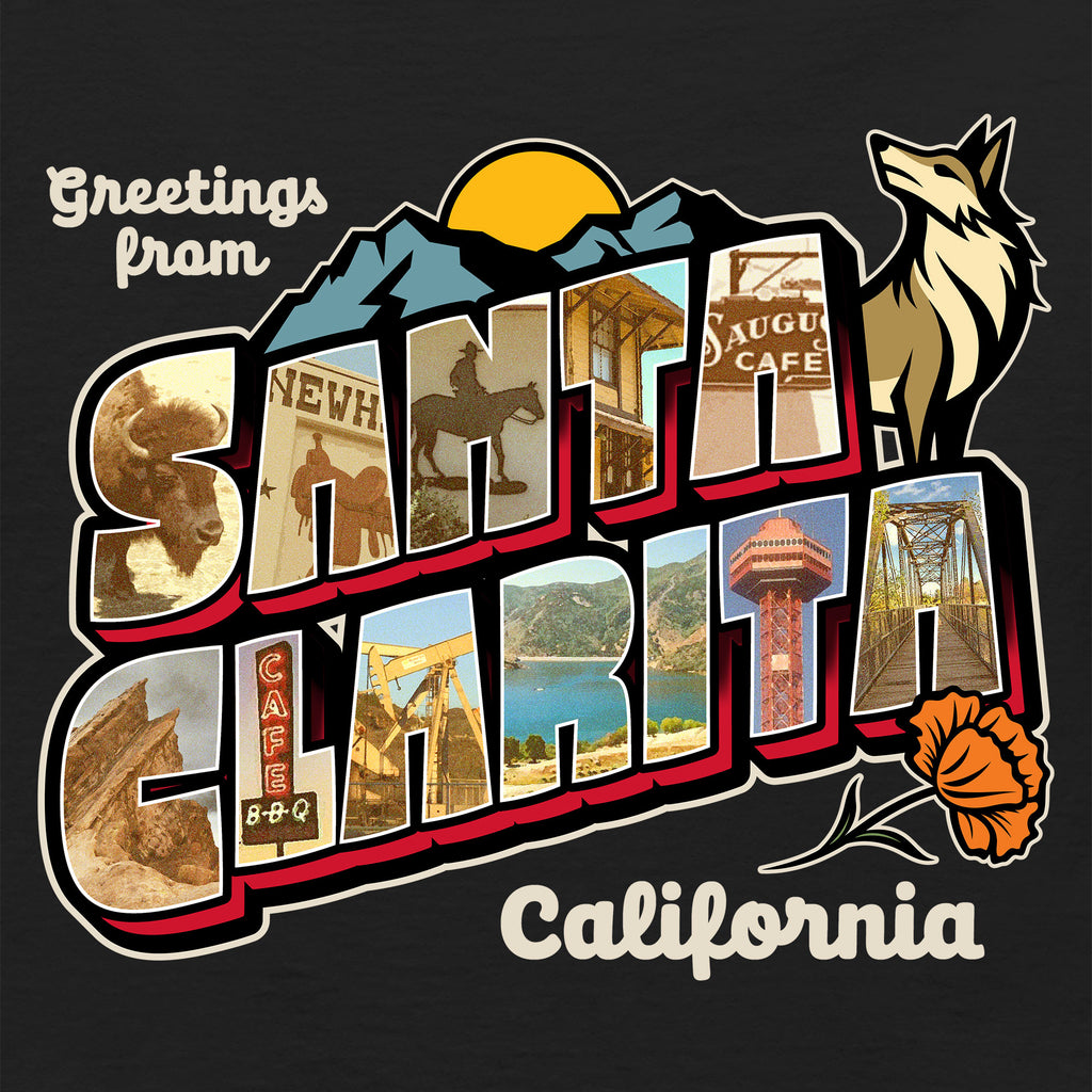 Women’s Greetees Santa Clarita t-shirt