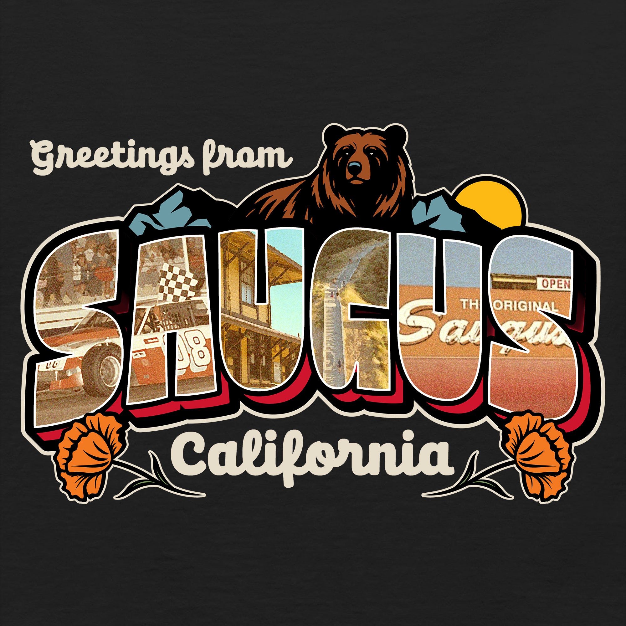 Women’s Greetees Saugus t-shirt