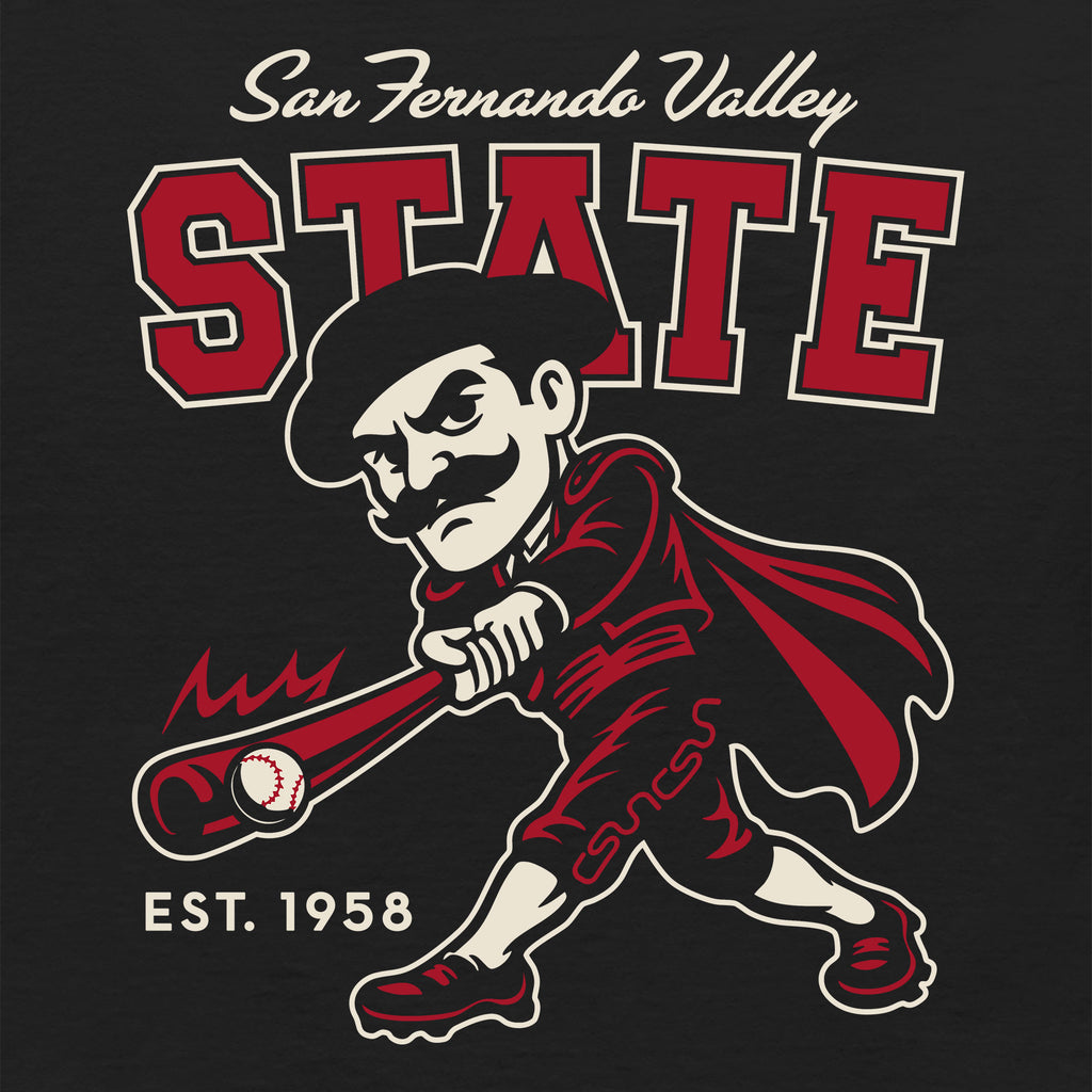 Greetees San Fernando Valley State Baseball Sweatshirt