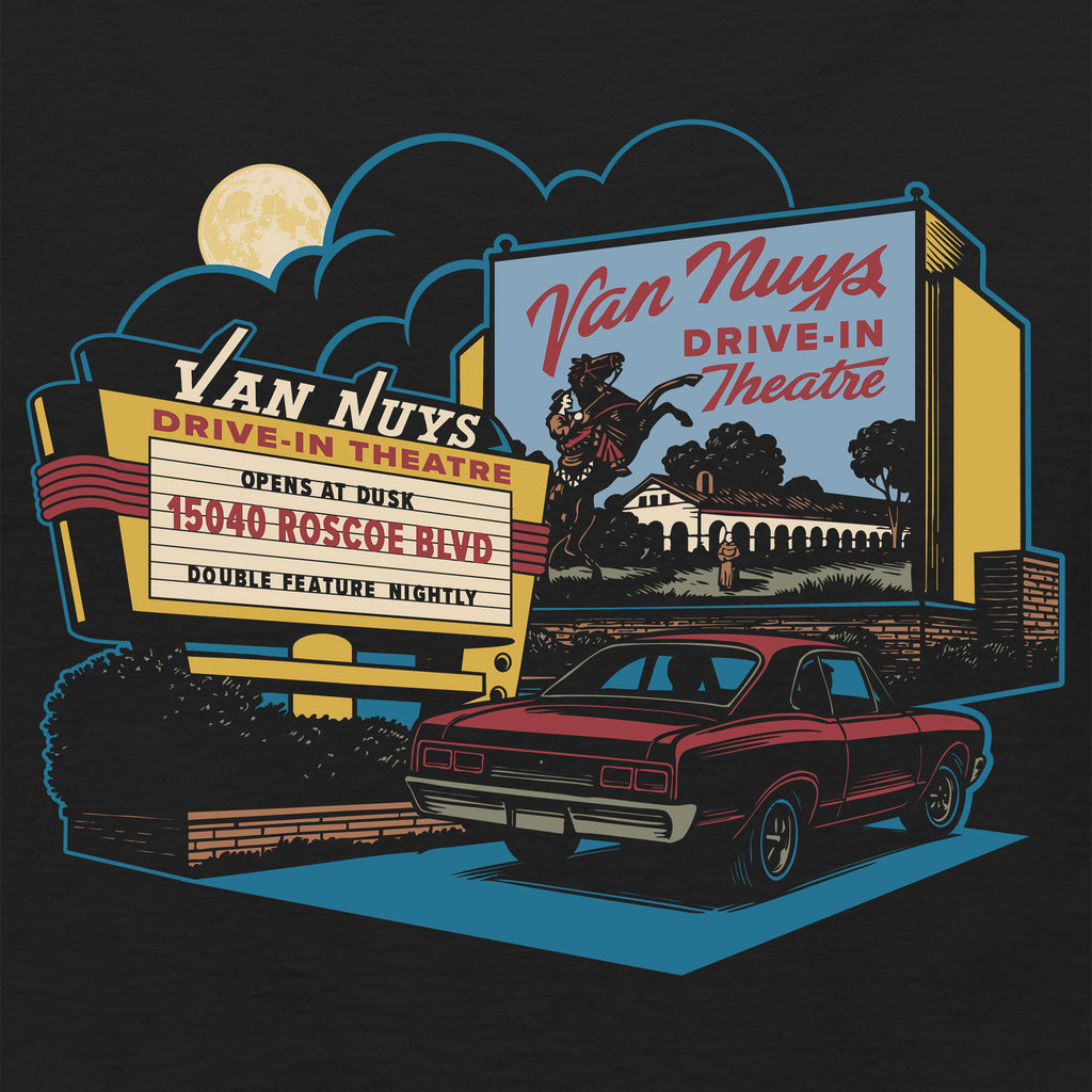 Greetees Van Nuys Drive In T-shirt