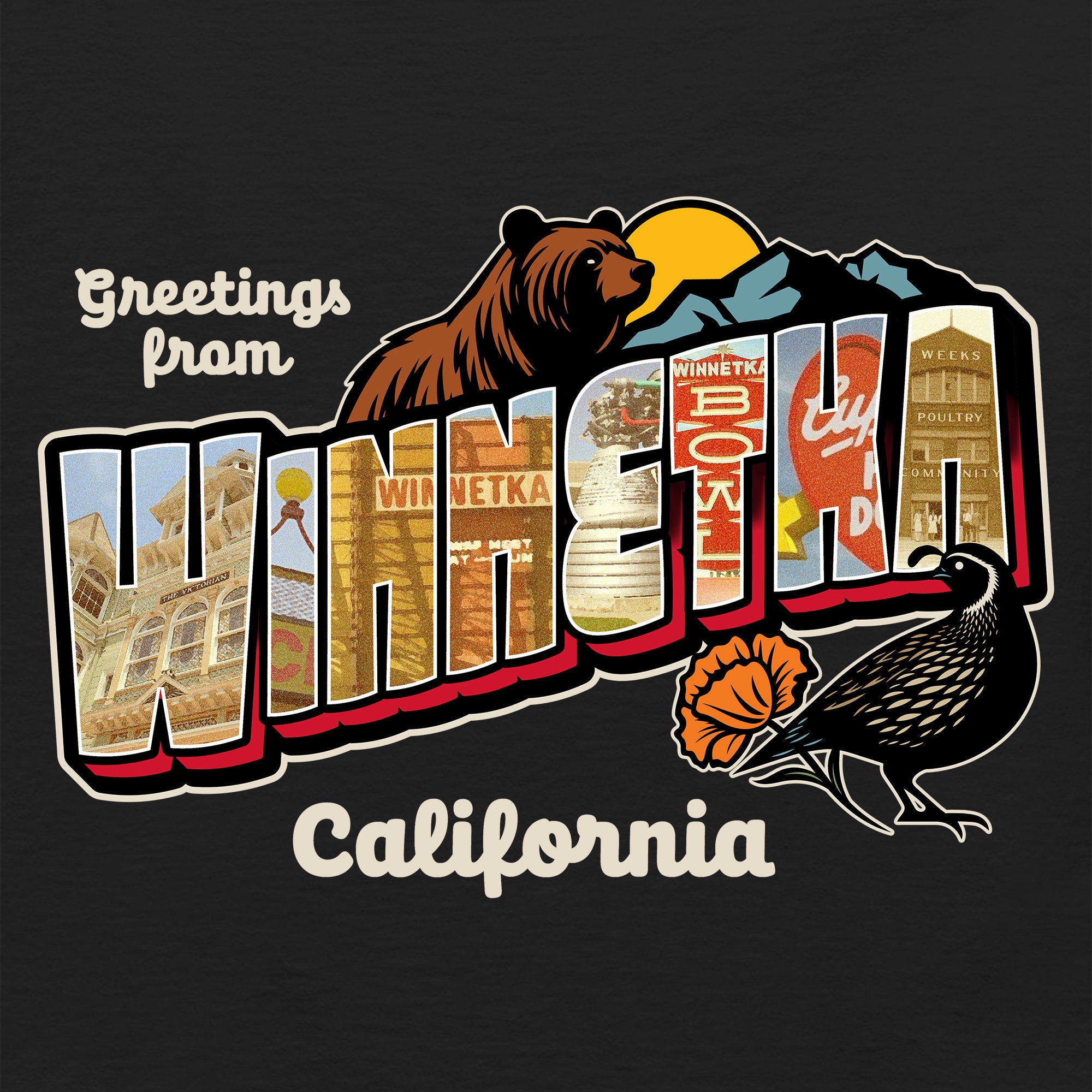 Greetees Winnetka T-shirt