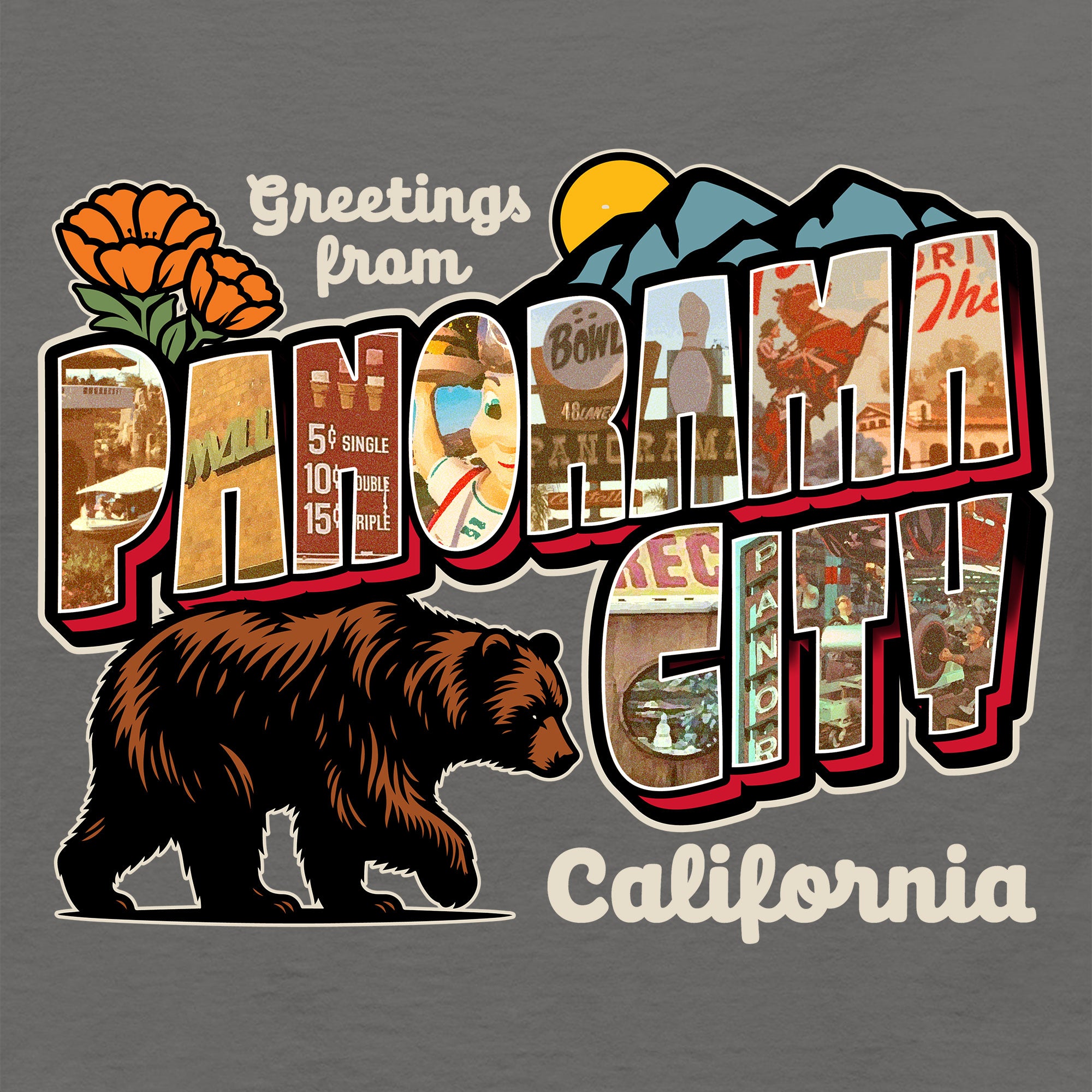 Greetees Panorama City T-shirt