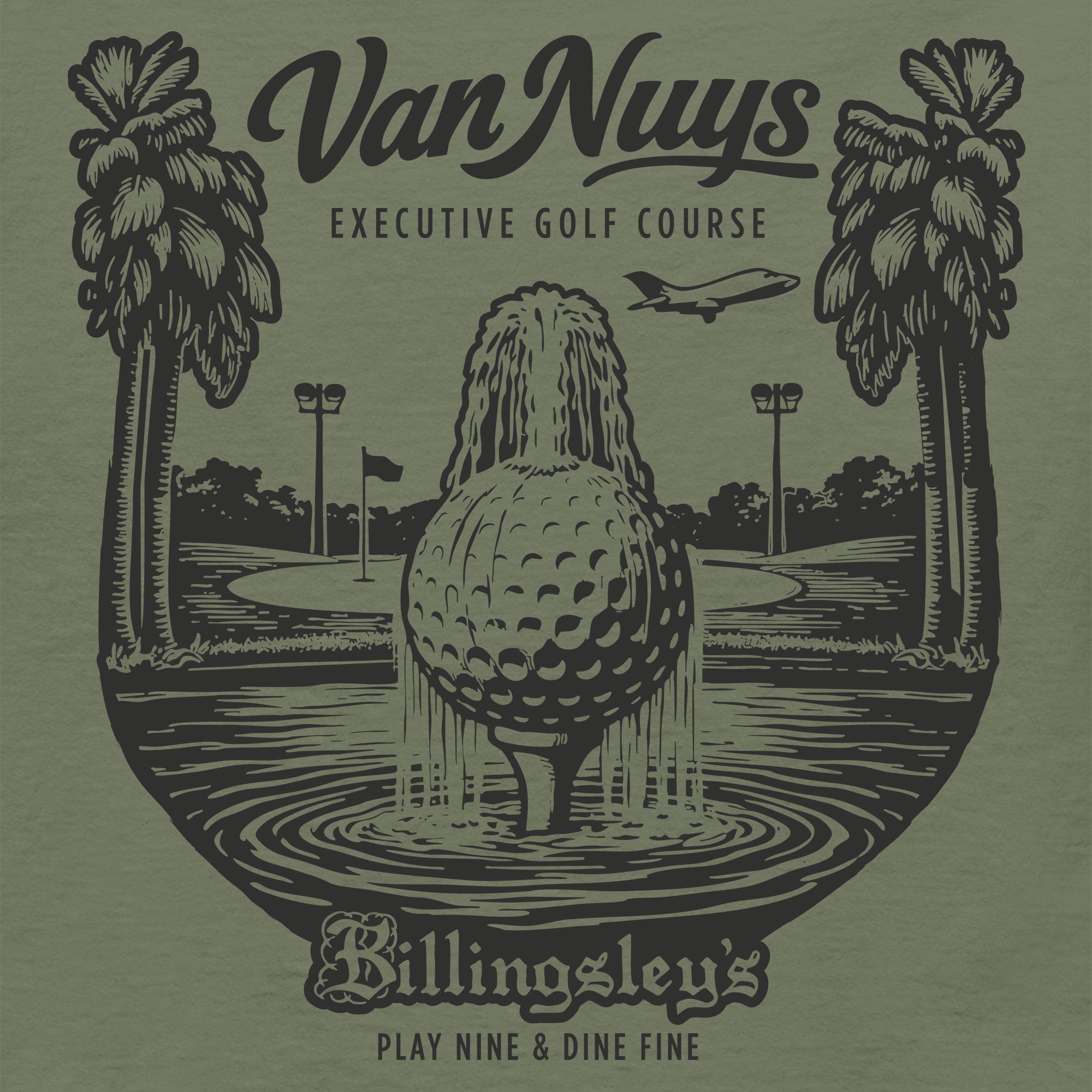 Greetees Van Nuys Golf T-shirt