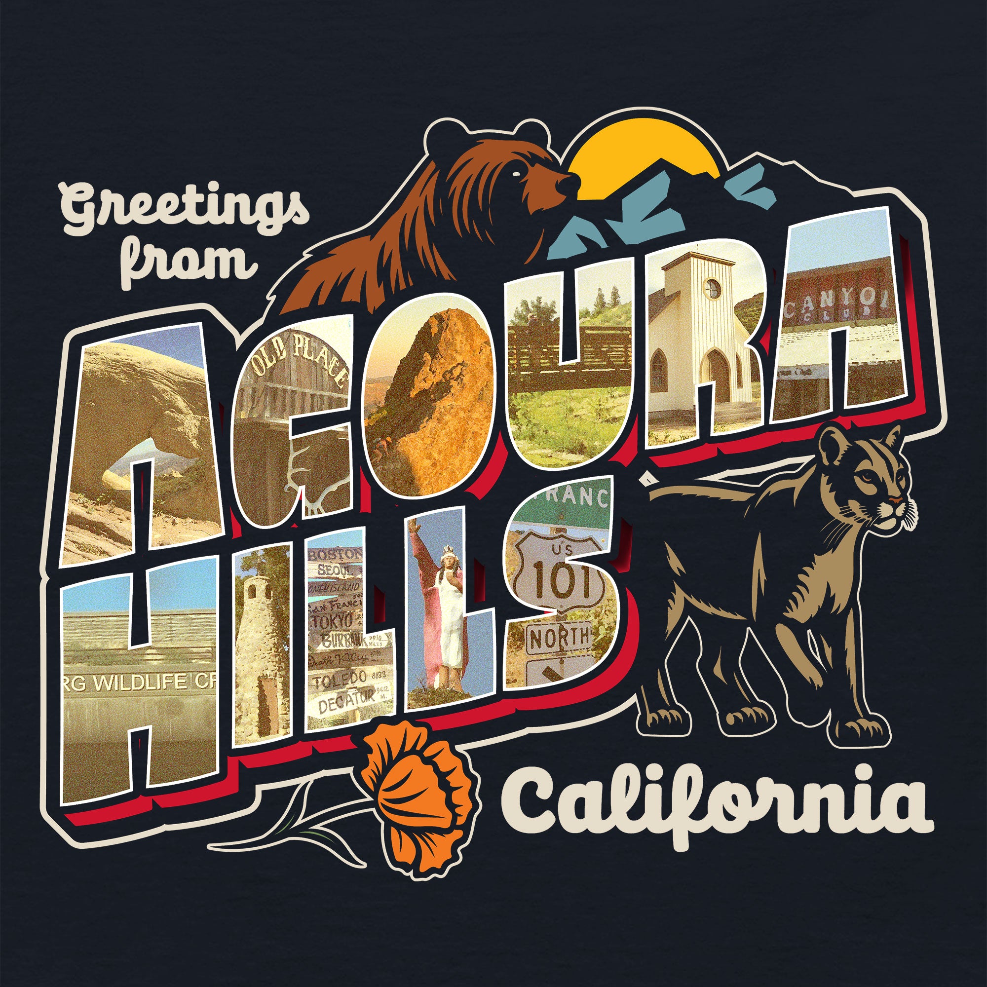Greetees Agoura Hills T-shirt