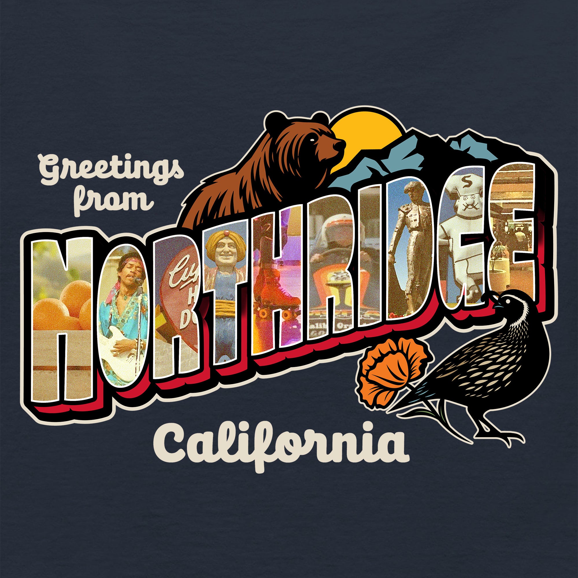 Women’s Greetees Northridge t-shirt