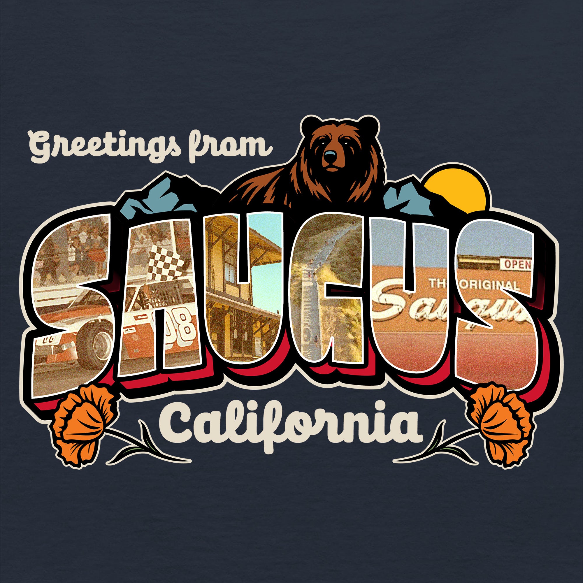 Women’s Greetees Saugus t-shirt