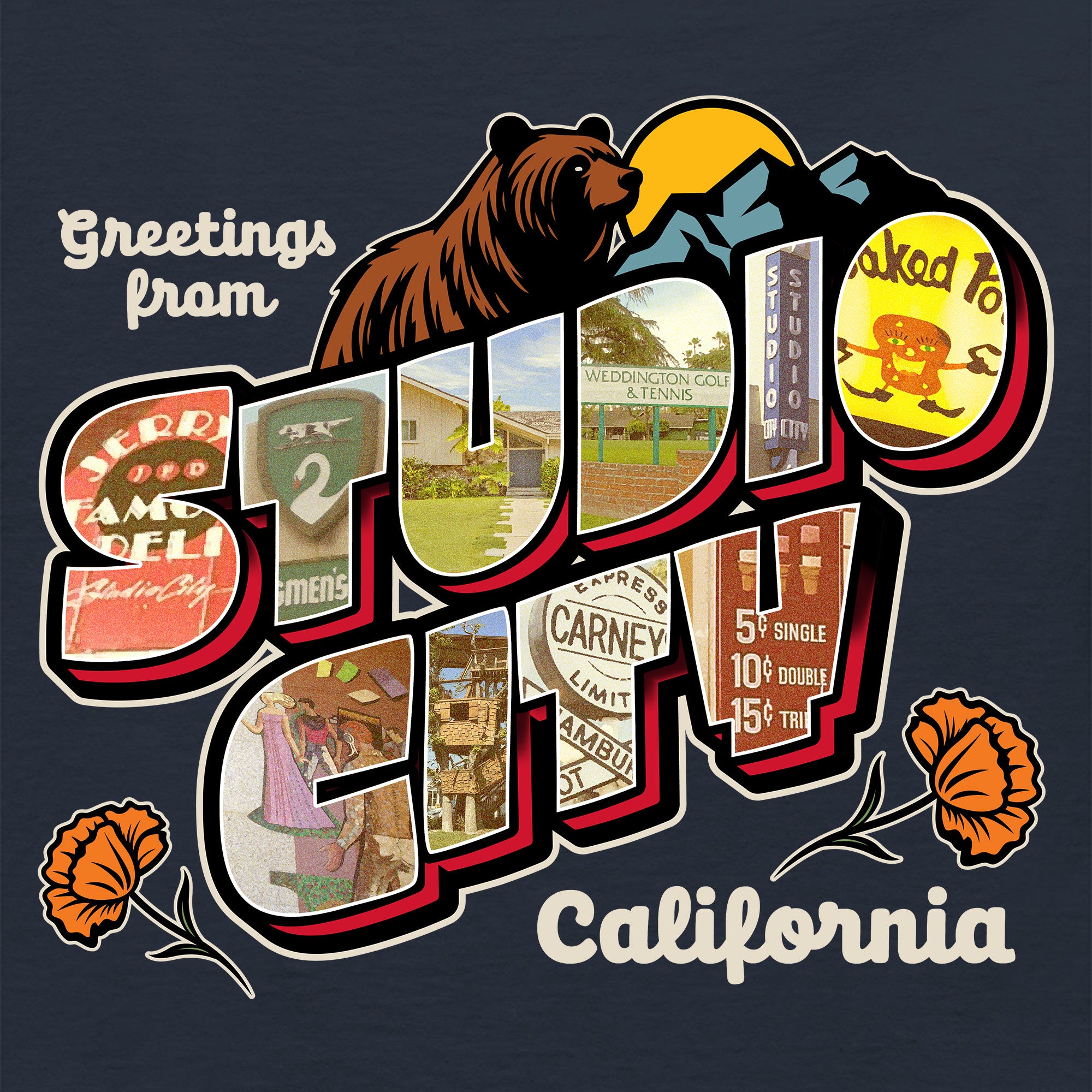 Women’s Greetees Studio City t-shirt