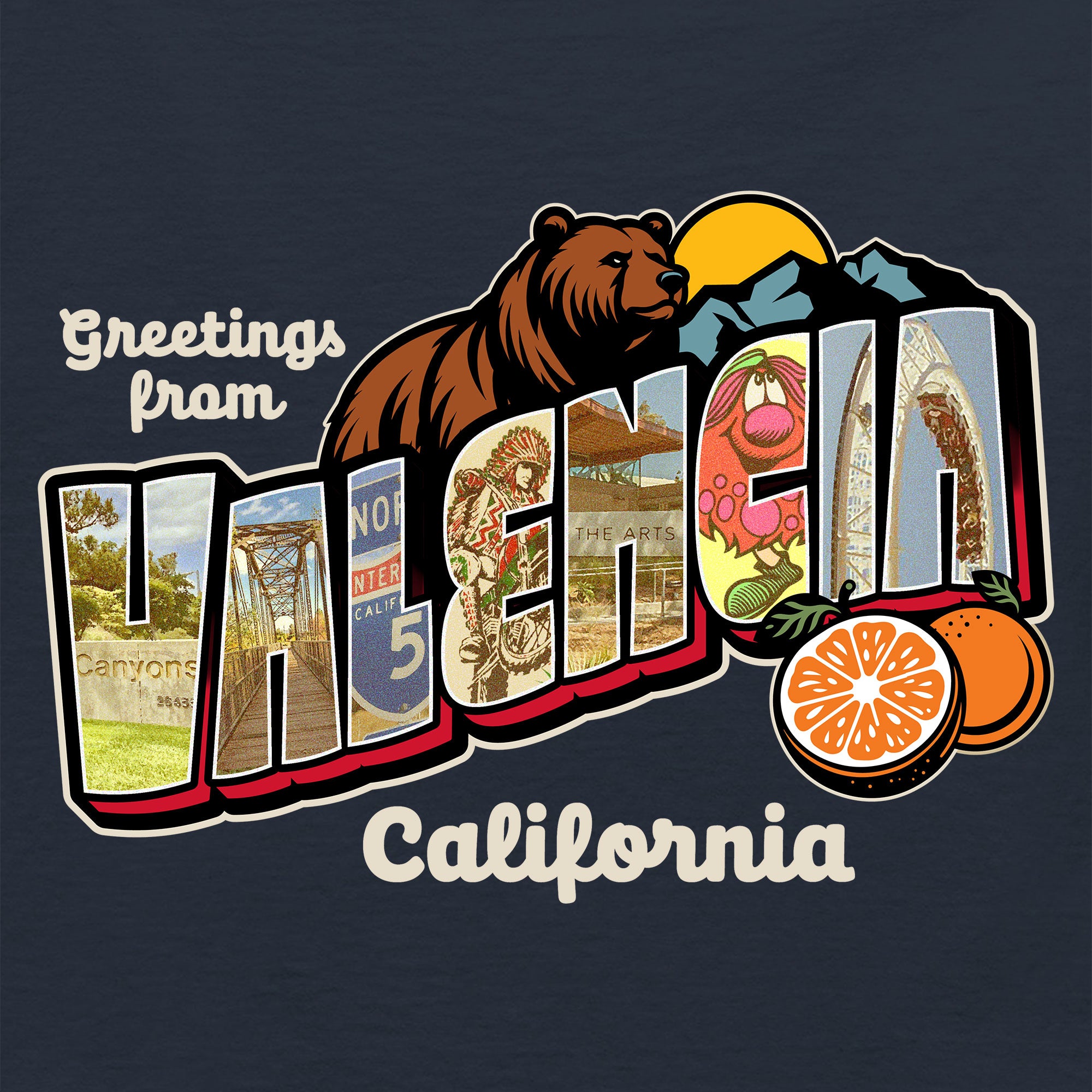 Women’s Greetees Valencia t-shirt