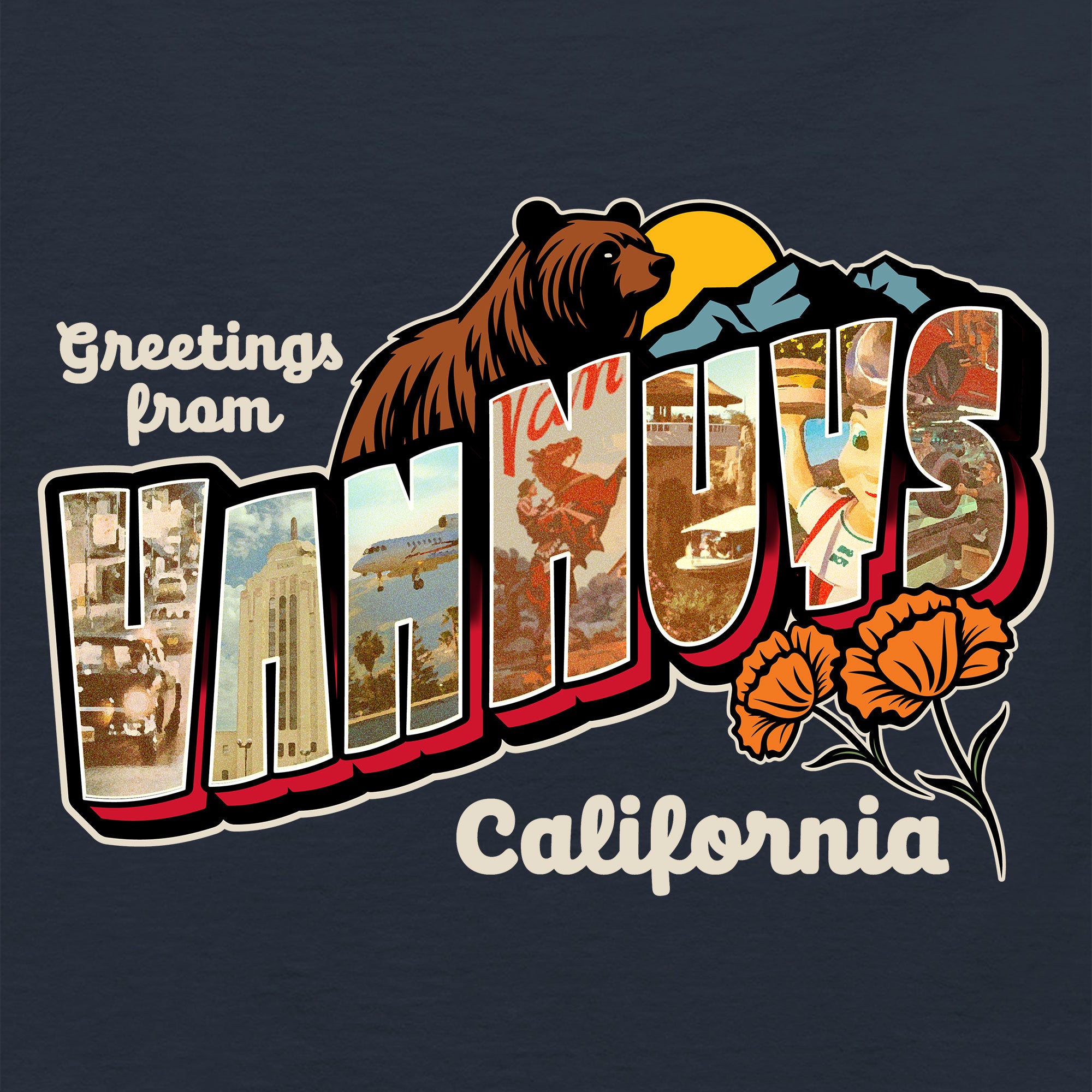 Women’s Greetees Van Nuys t-shirt