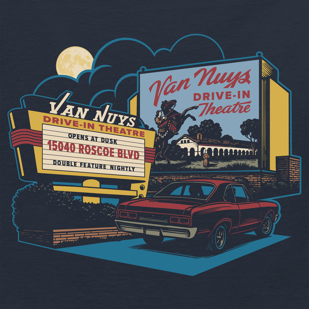Women’s Greetees Van Nuys Drive-In T-shirt