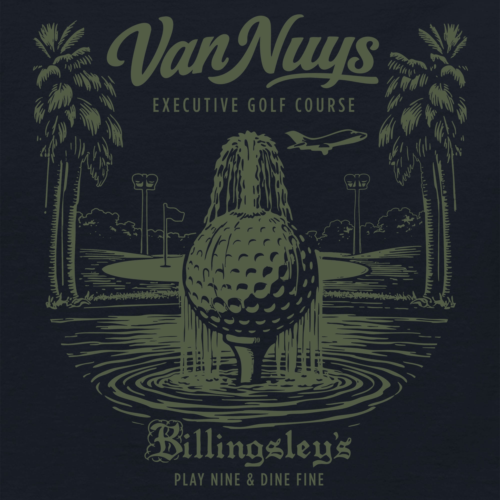 Greetees Van Nuys Golf T-shirt