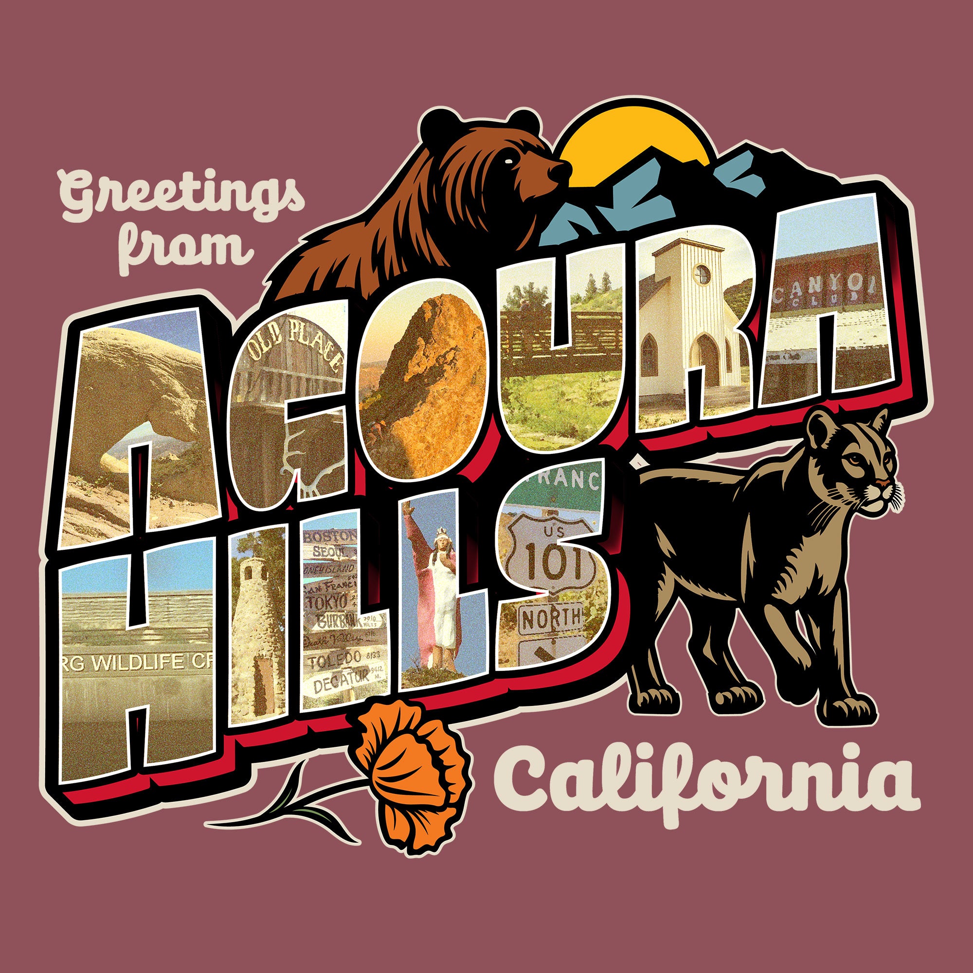 Greetees Agoura Hills Premium T-shirt