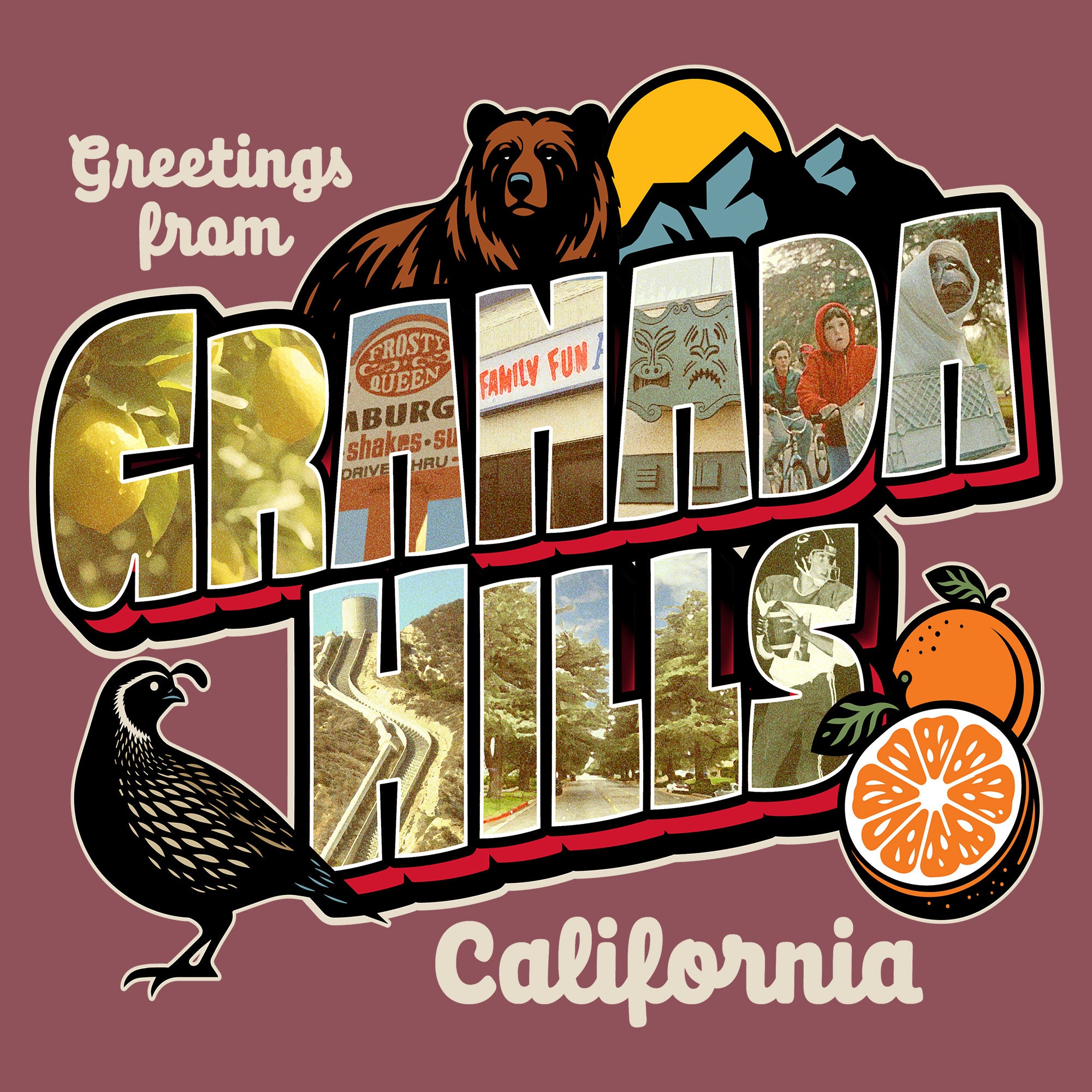 Greetees Granada Hills Premium T-shirt
