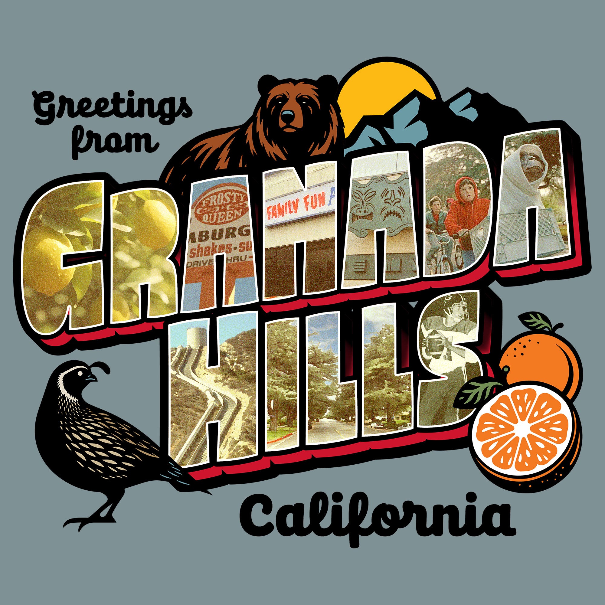 Greetees Granada Hills Premium T-shirt