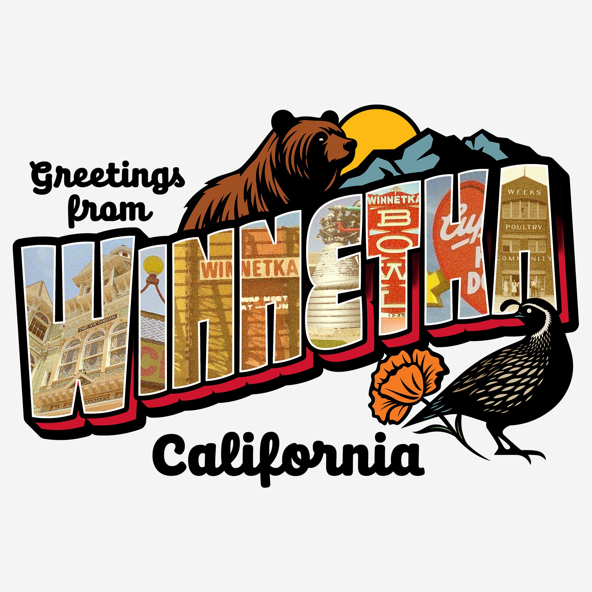 Greetees Winnetka T-shirt