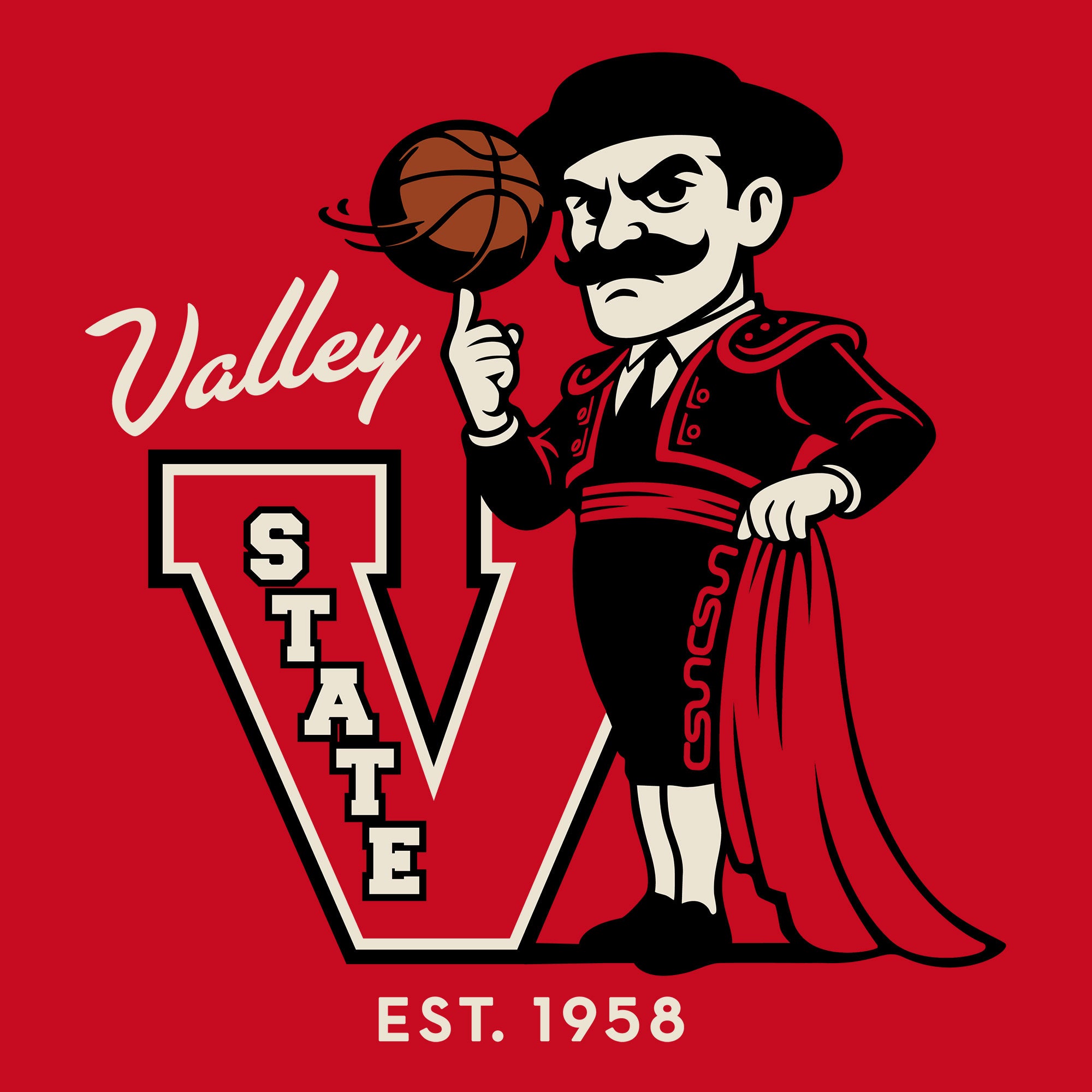 Greetees San Fernando Valley State Basketball T-shirt