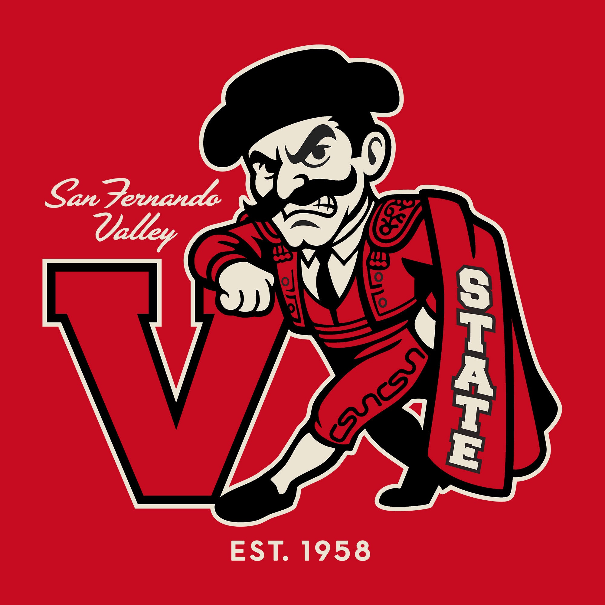 Greetees San Fernando Valley State T-shirt