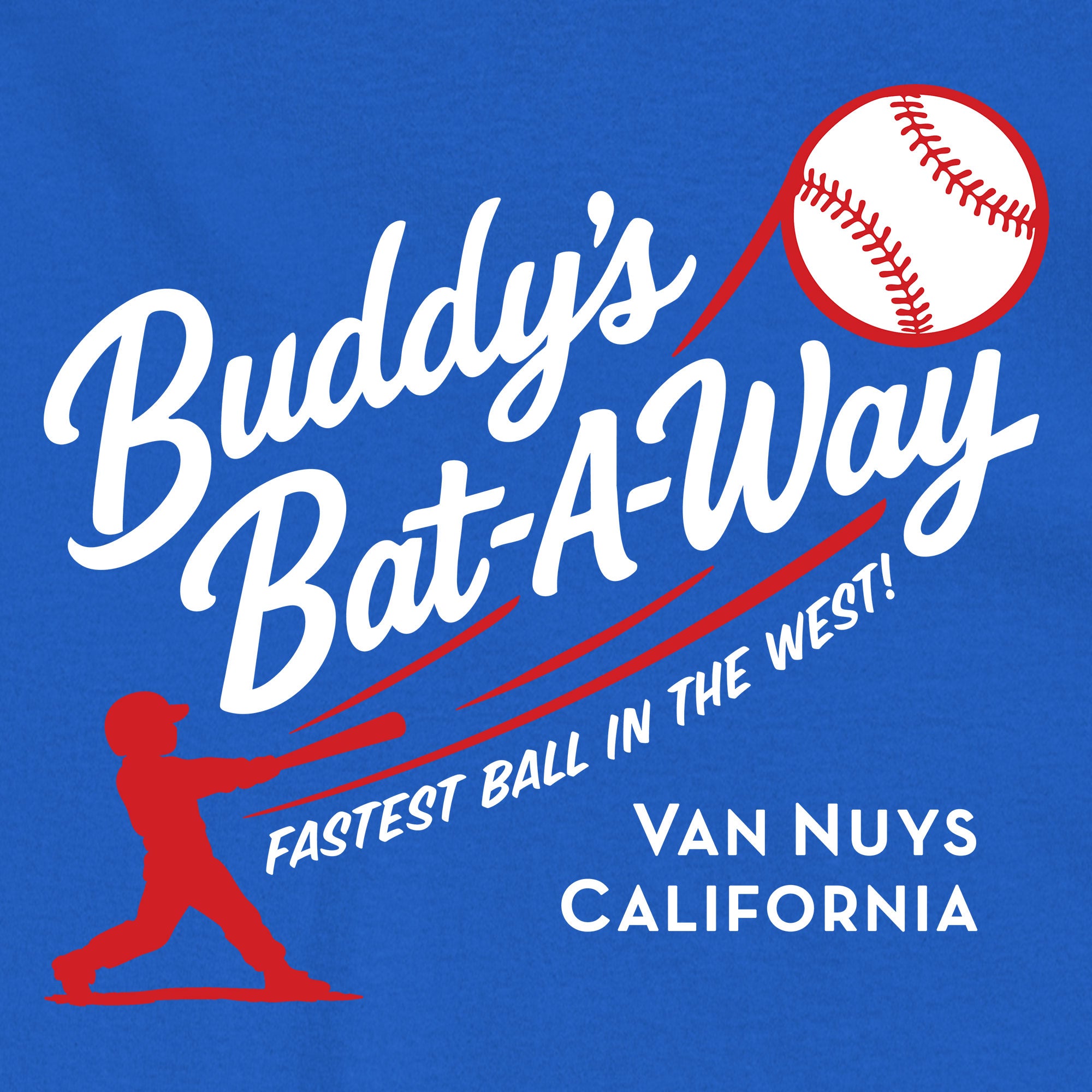 Greetees Buddy's Bat-A-Way T-shirt