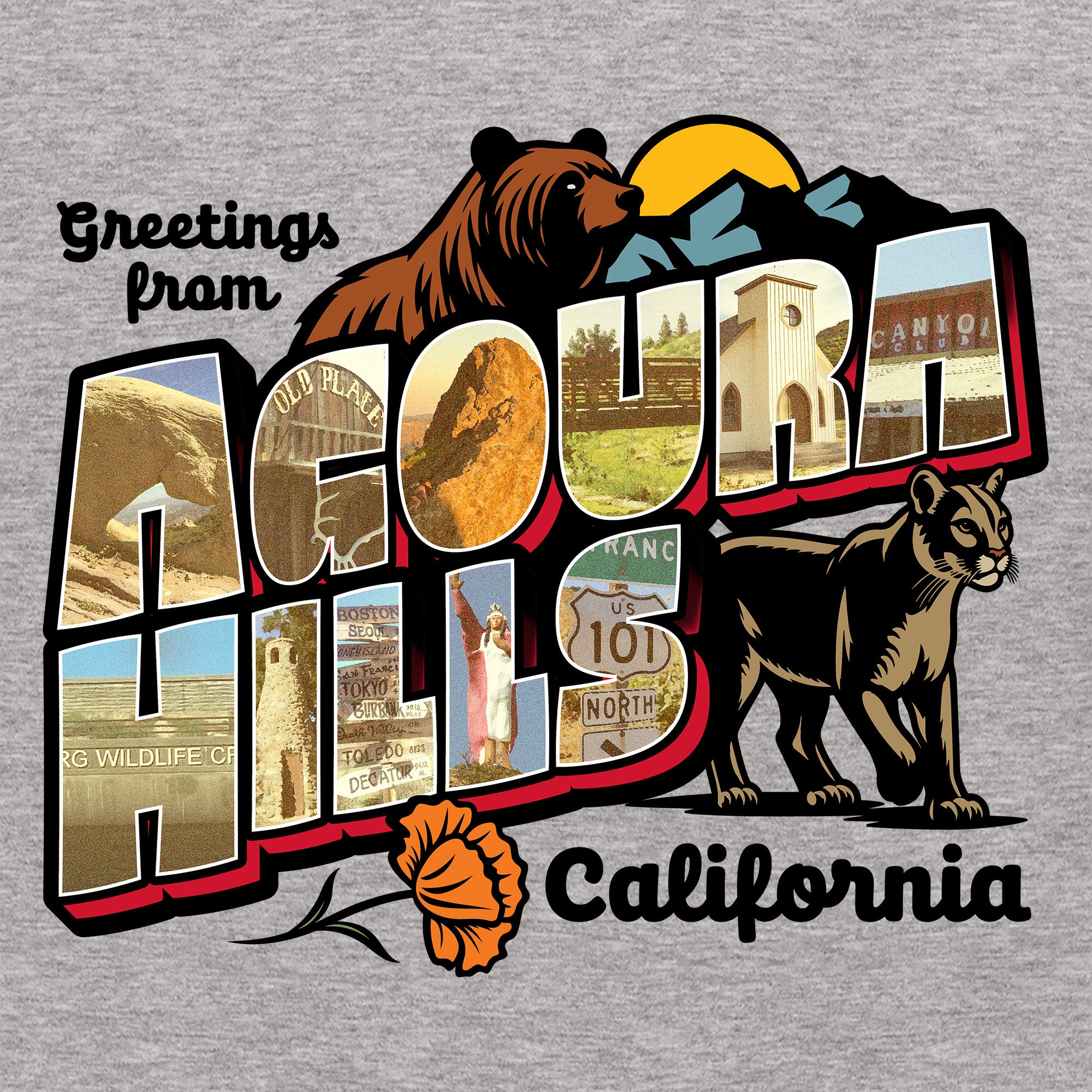 Greetees Agoura Hills T-shirt