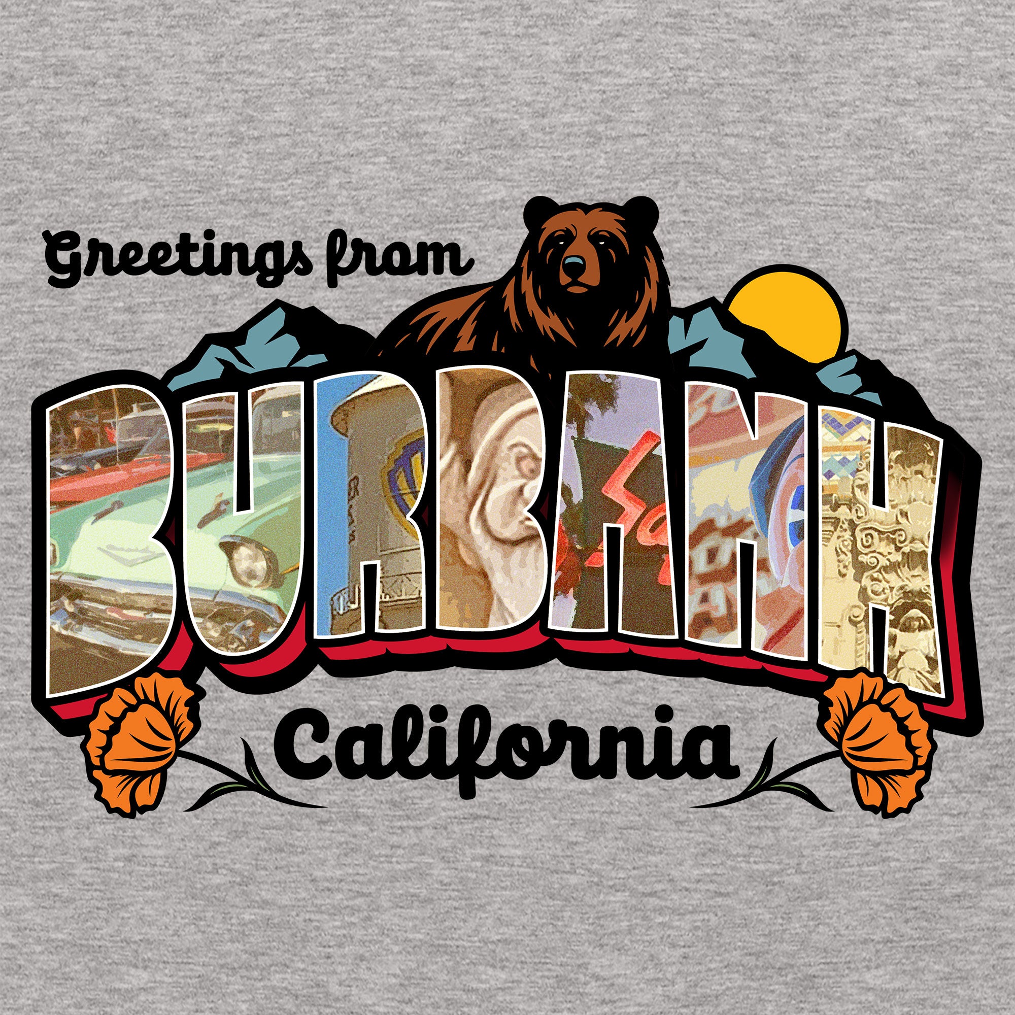 Women’s Greetees Burbank t-shirt
