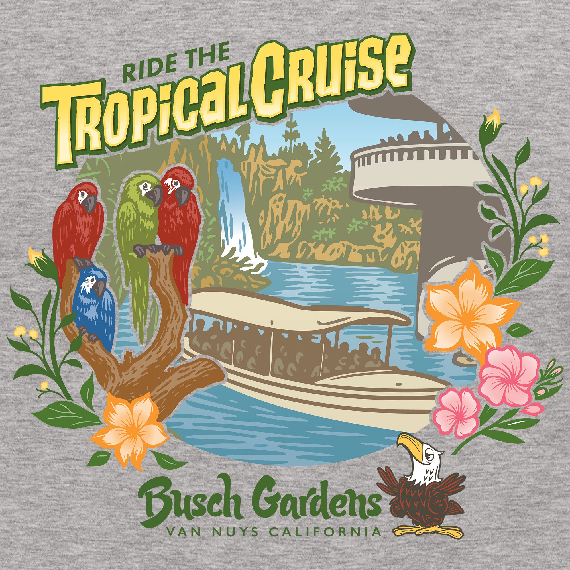 Greetees Tropical Cruise T-shirt