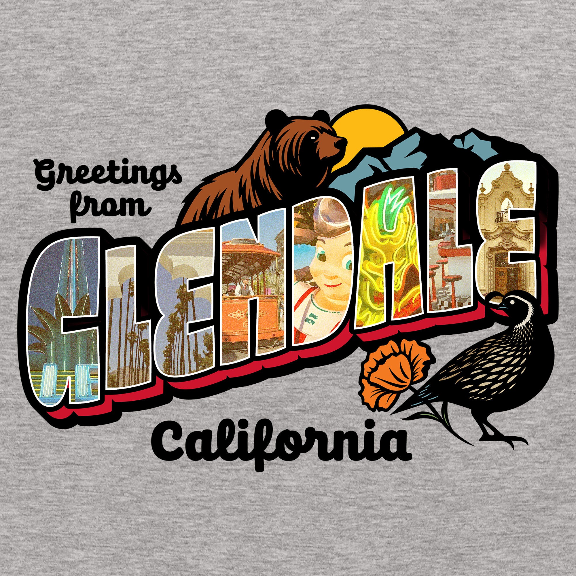 Women’s Greetees Glendale t-shirt