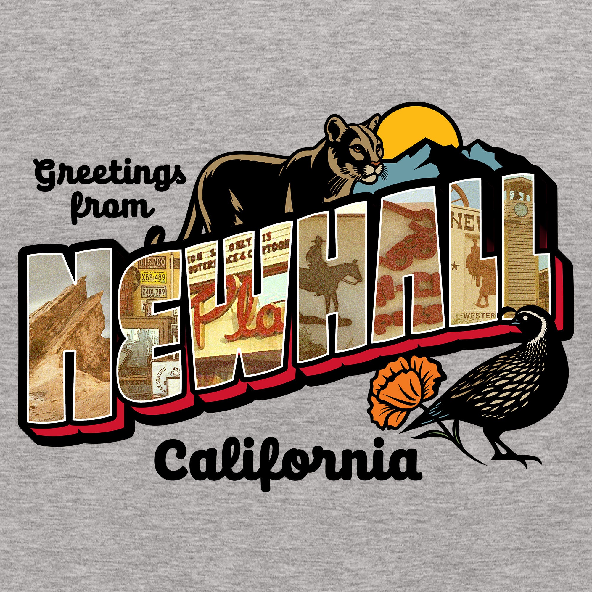 Women’s Greetees Newhall t-shirt