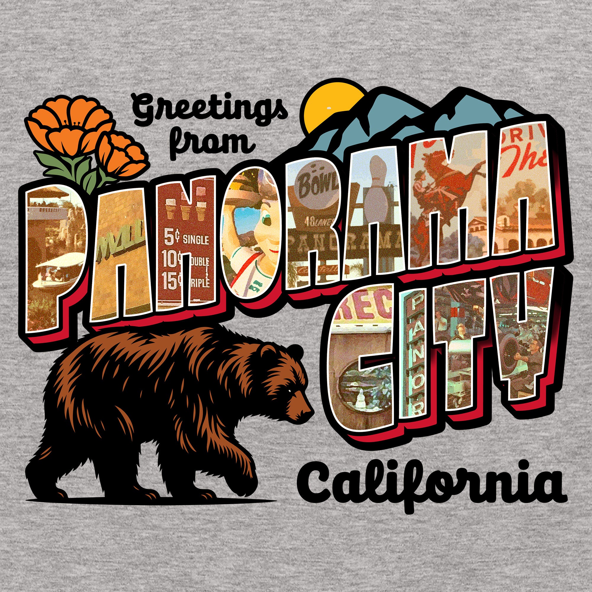 Women’s Greetees Panorama City t-shirt