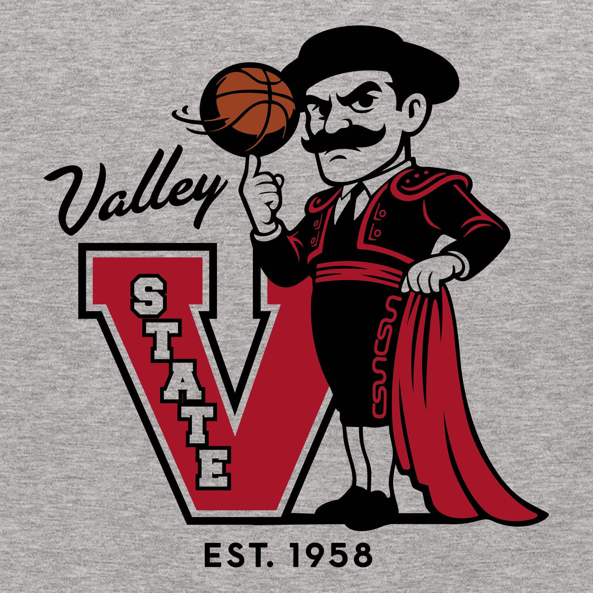 Greetees Valley St. Basketball T-shirt