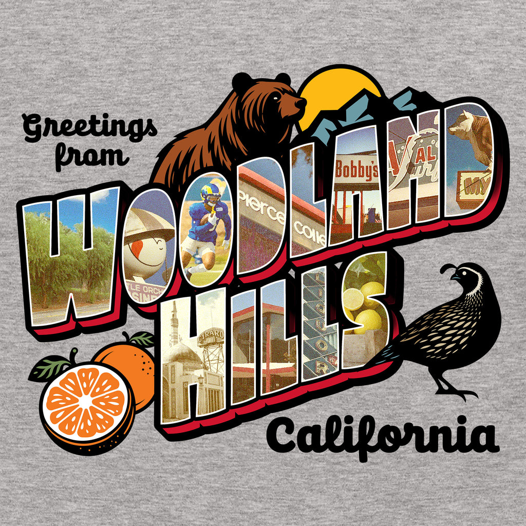 Women’s Greetees Woodland Hills t-shirt
