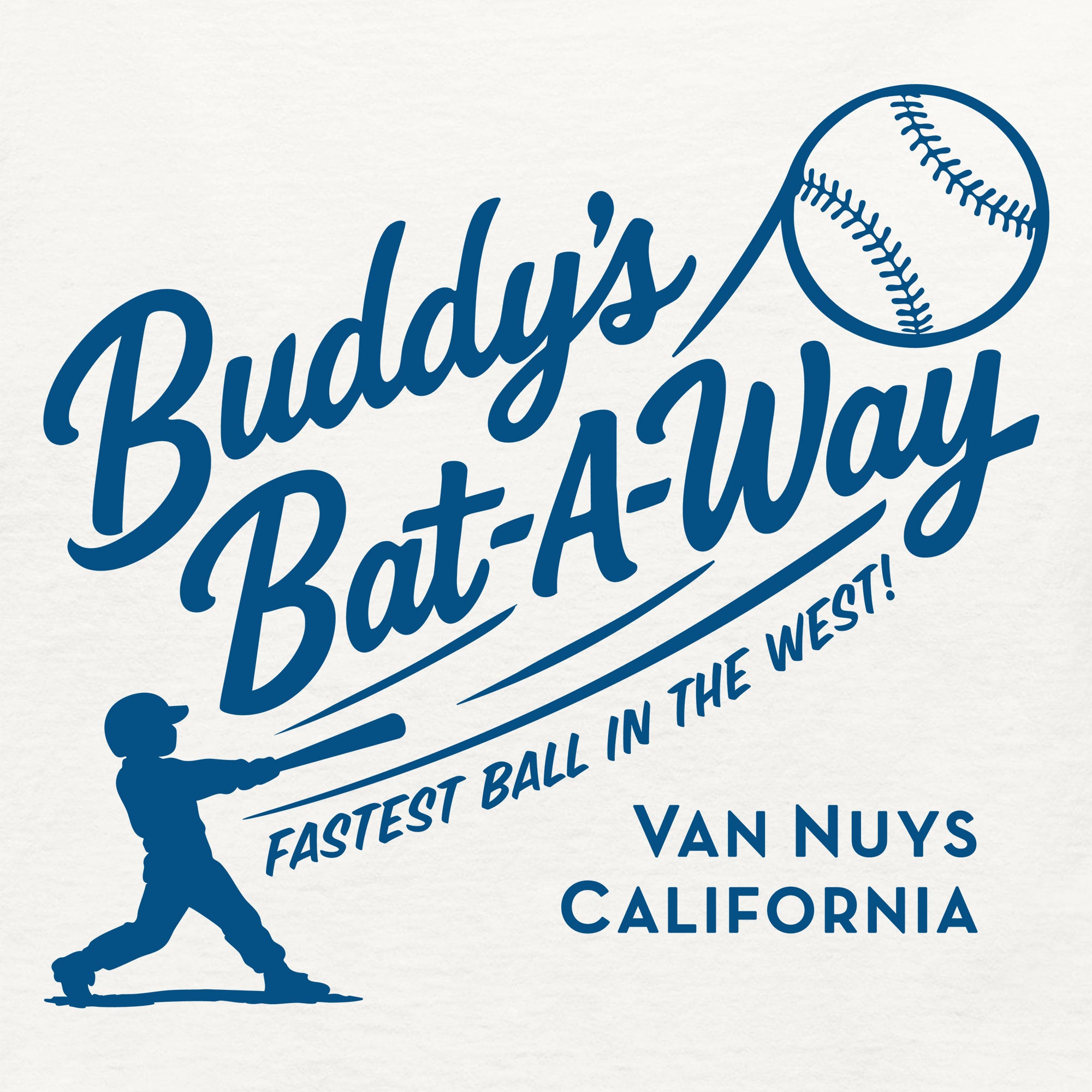 Greetees Buddy's Bat-A-Way T-shirt