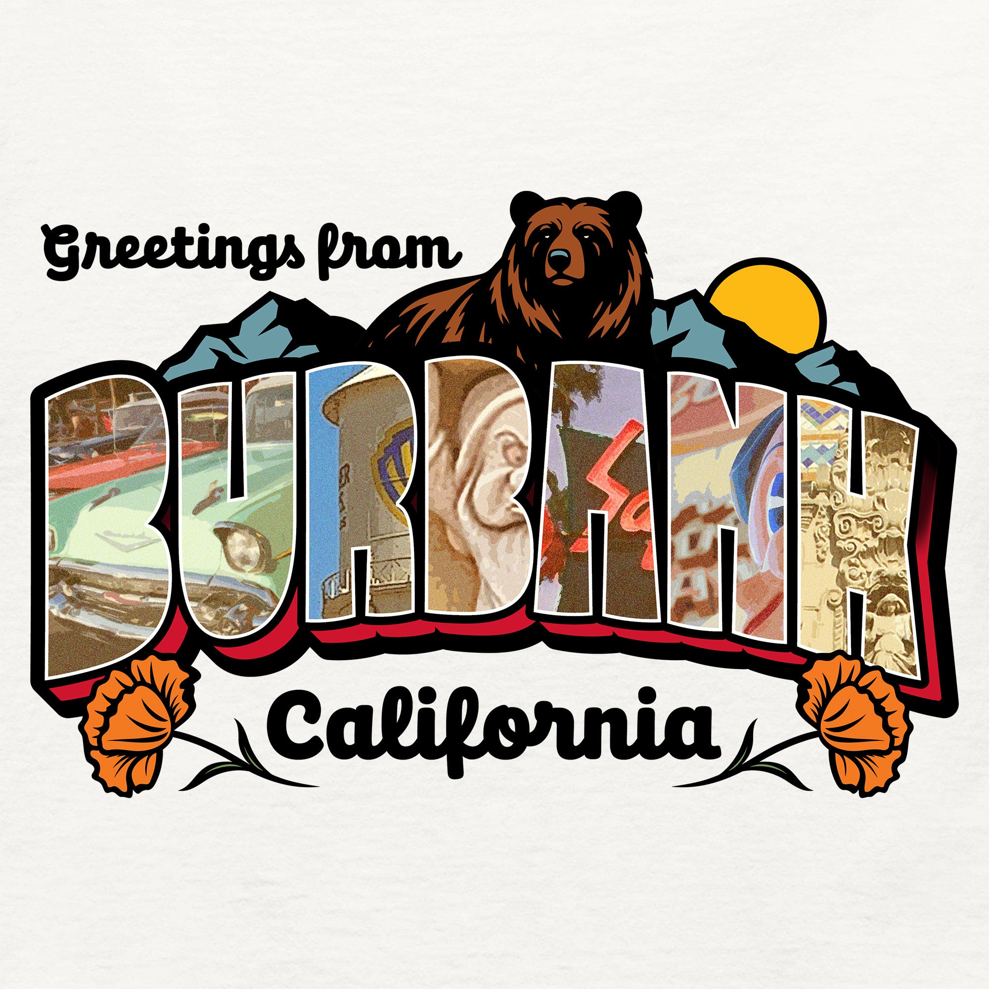 Women’s Greetees Burbank t-shirt