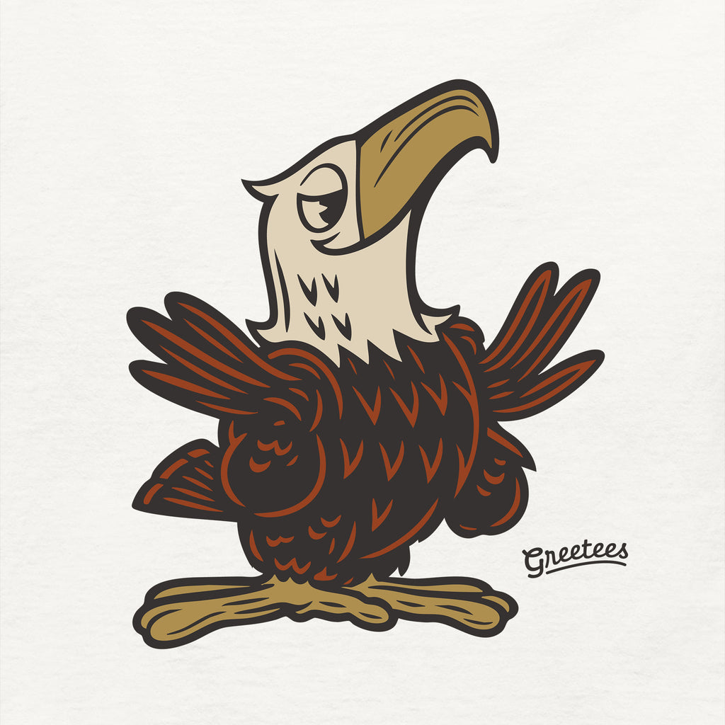 Women’s Greetees Beer Eagle T-shirt