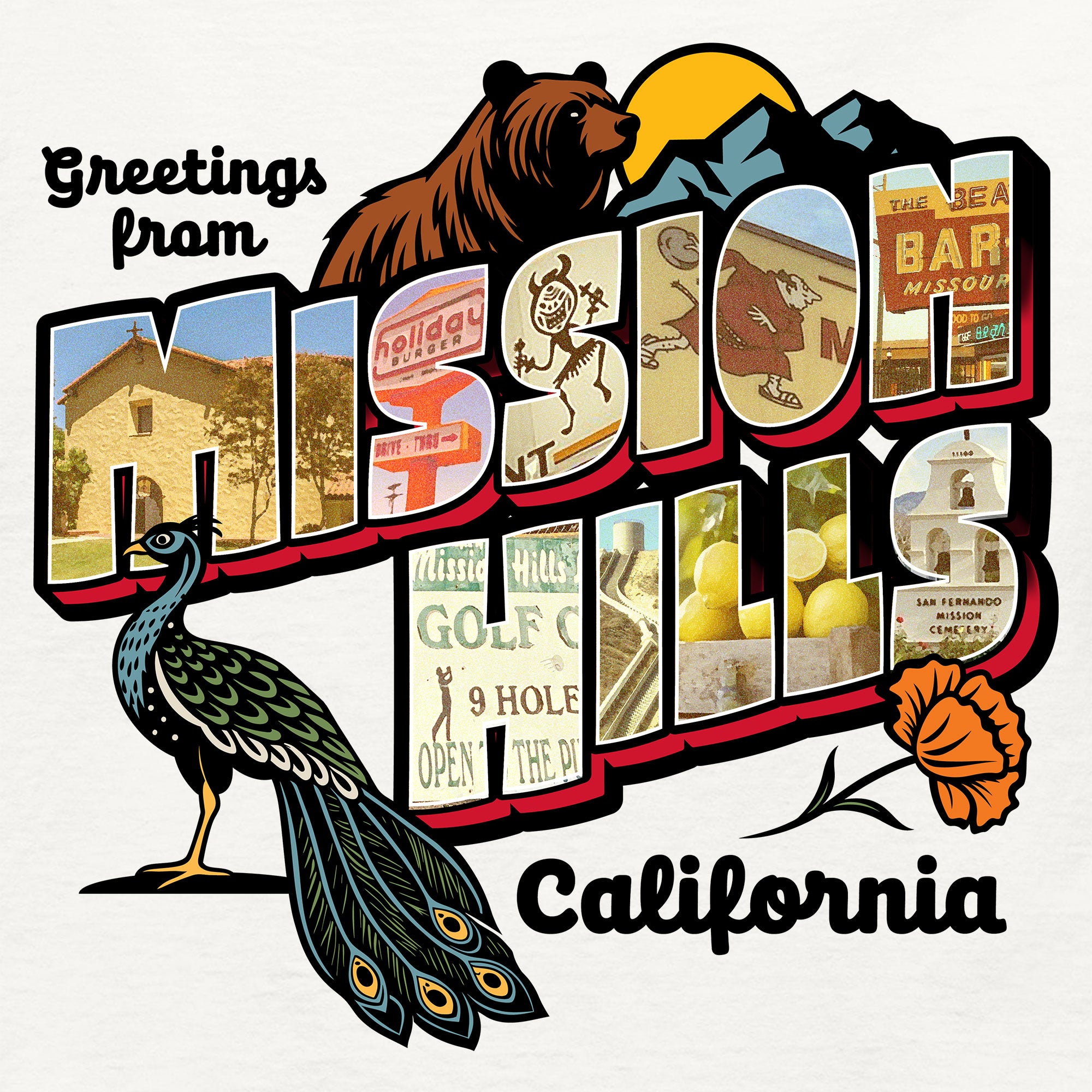 Women’s Greetees Mission Hills t-shirt