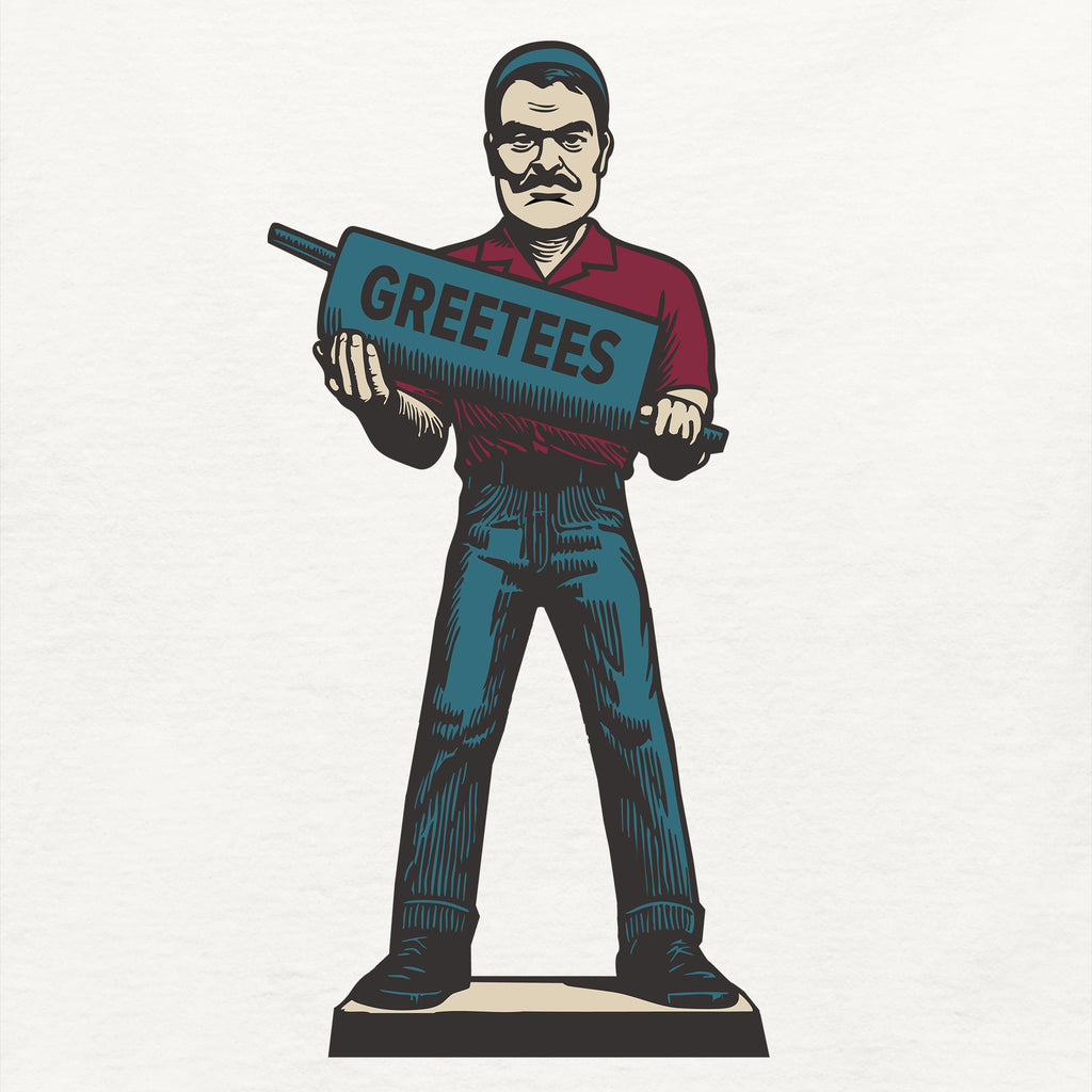 Women’s Greetees Mufflerman T-shirt