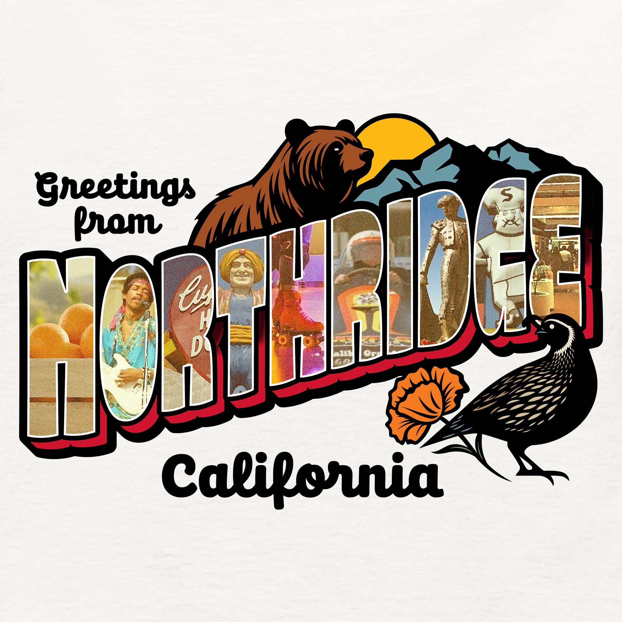 Women’s Greetees Northridge t-shirt