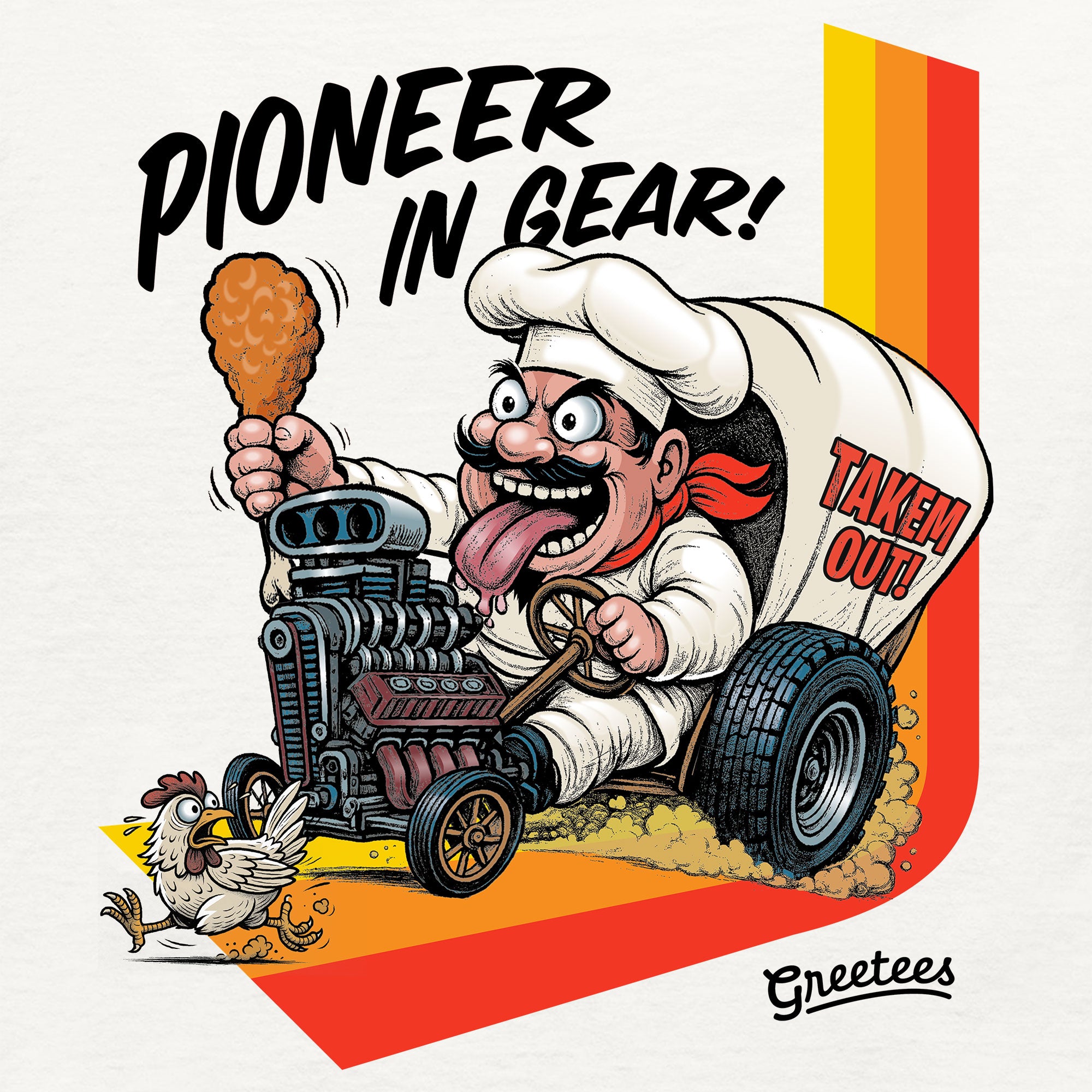 Greetees Pioneer Fink T-shirt