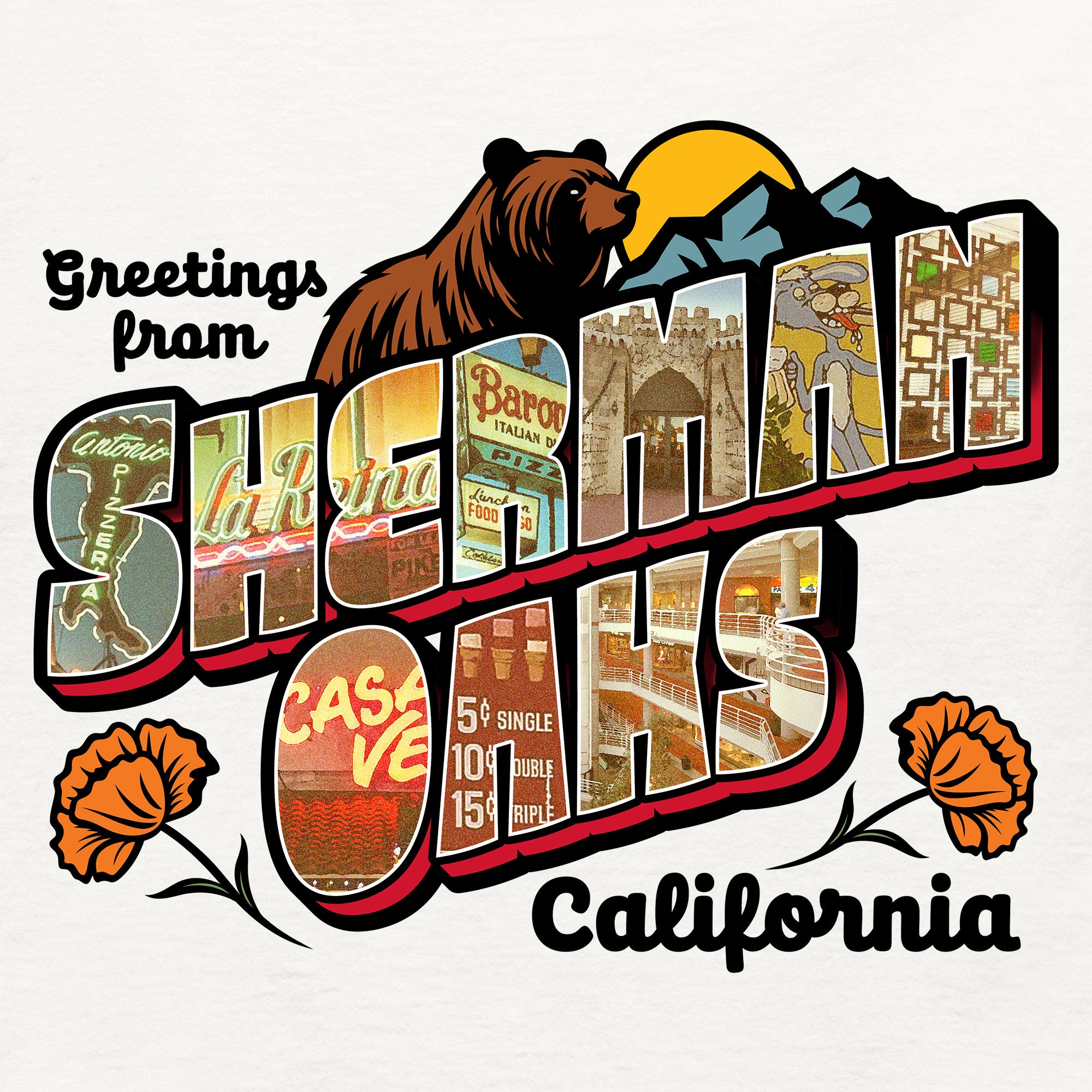 Women’s Greetees Sherman Oaks t-shirt