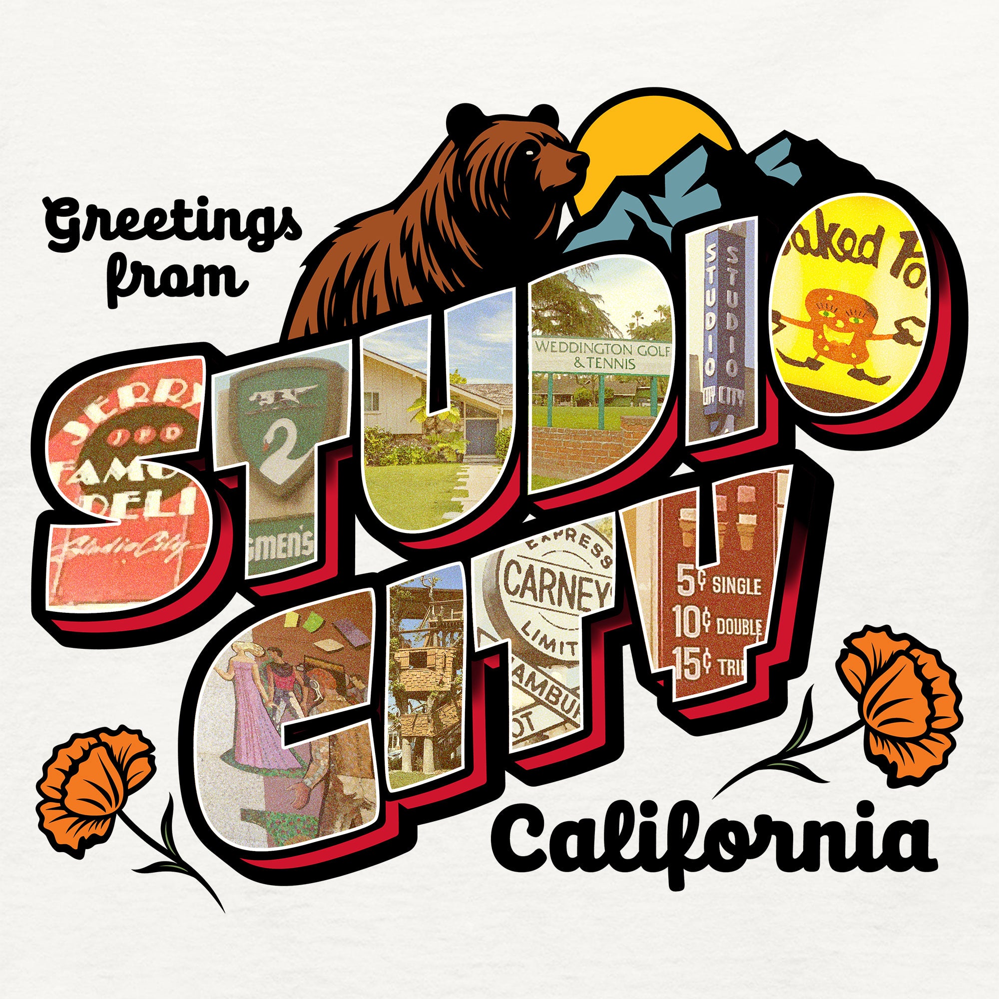 Women’s Greetees Studio City t-shirt