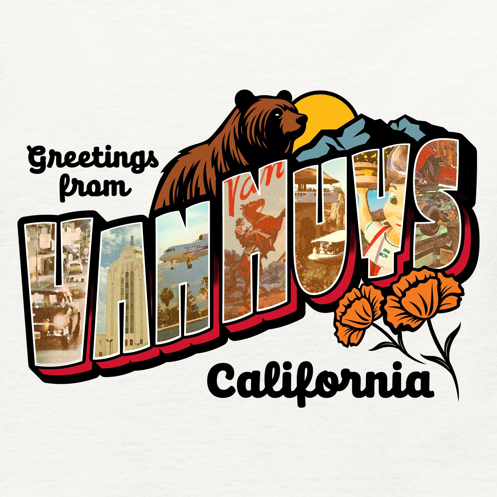 Women’s Greetees Van Nuys t-shirt