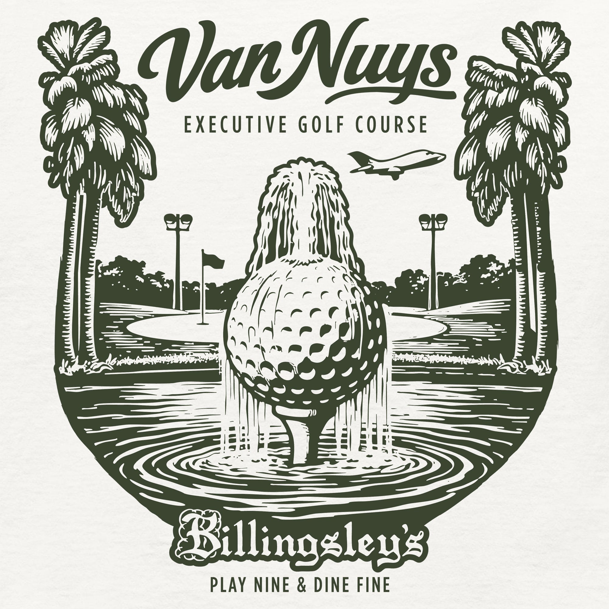 Greetees Van Nuys Golf T-shirt